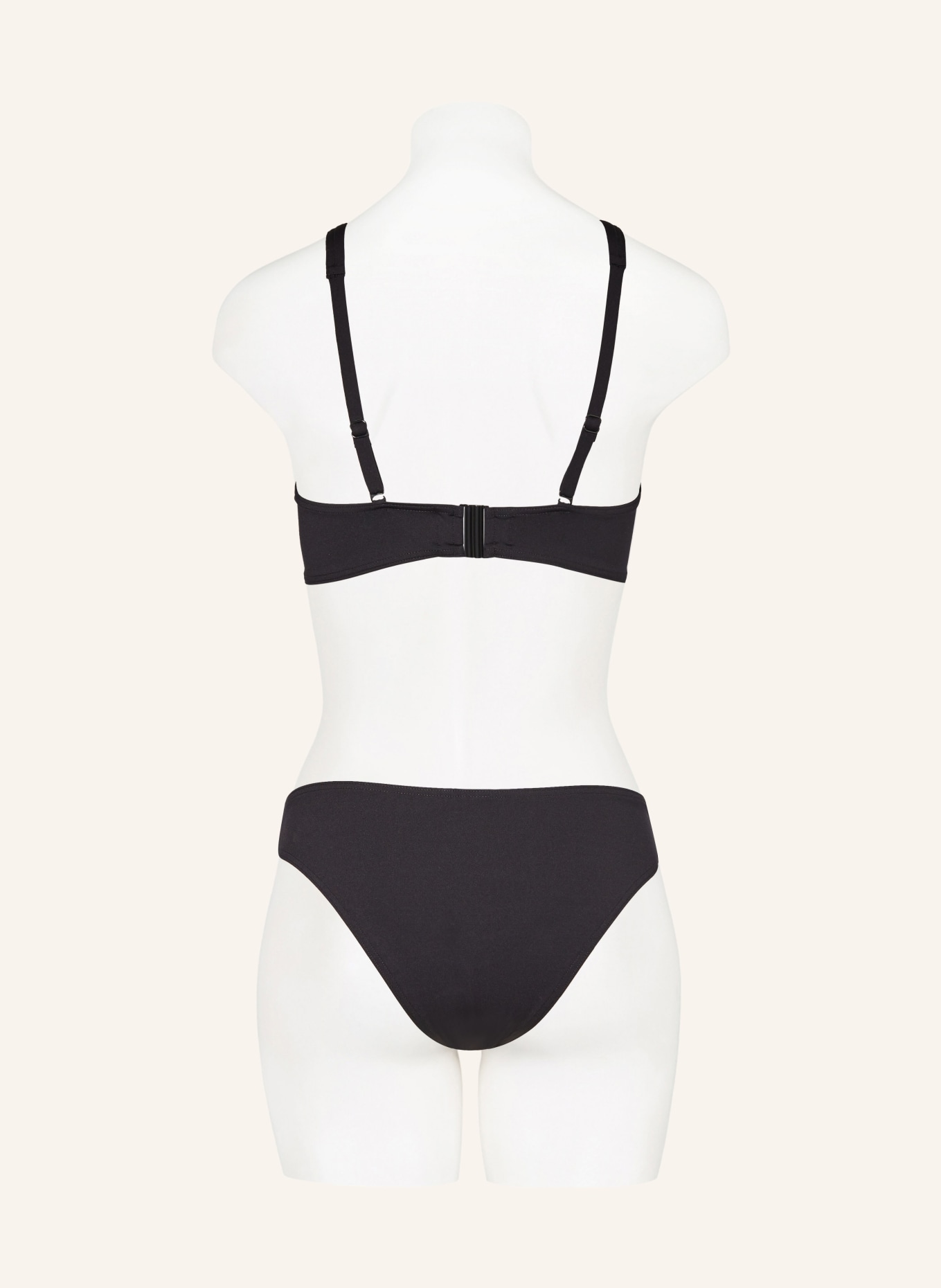MARYAN MEHLHORN Triangle bikini top SOFTLINE, Color: BLACK (Image 3)