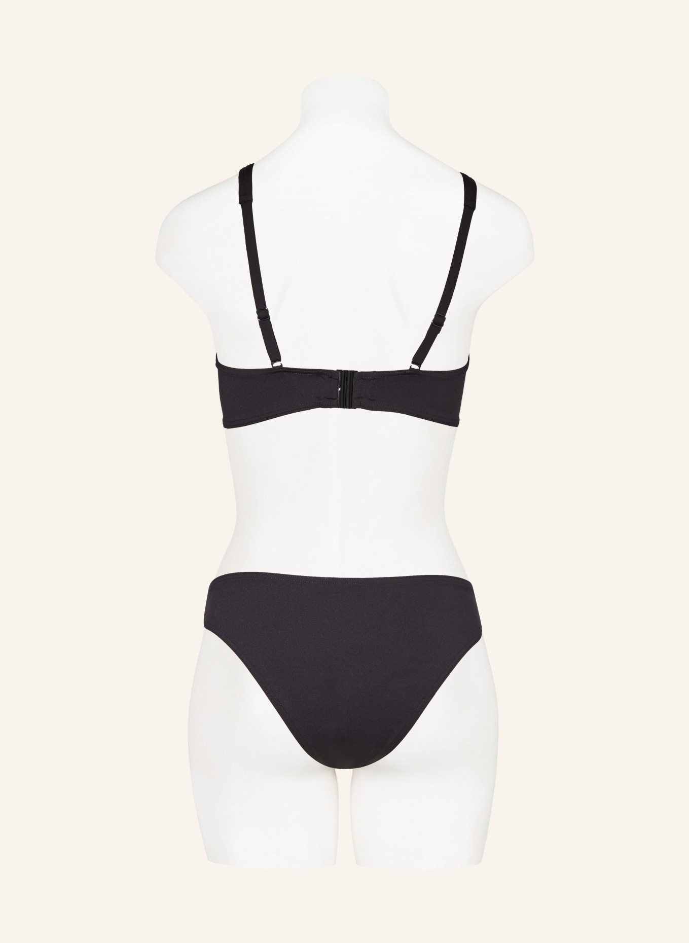 MARYAN MEHLHORN Brazilian bikini bottoms SOFTLINE, Color: BLACK (Image 3)