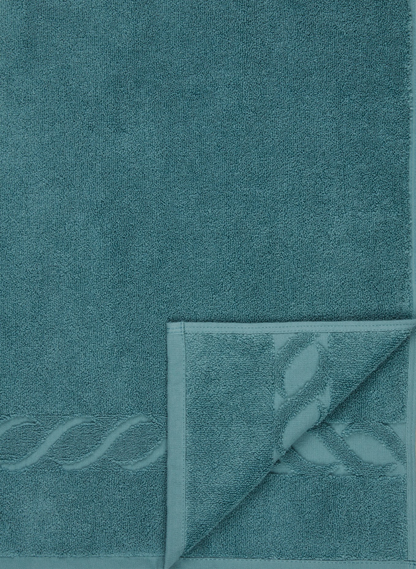 Christian Fischbacher Duschtuch ROMANCE: PETROL