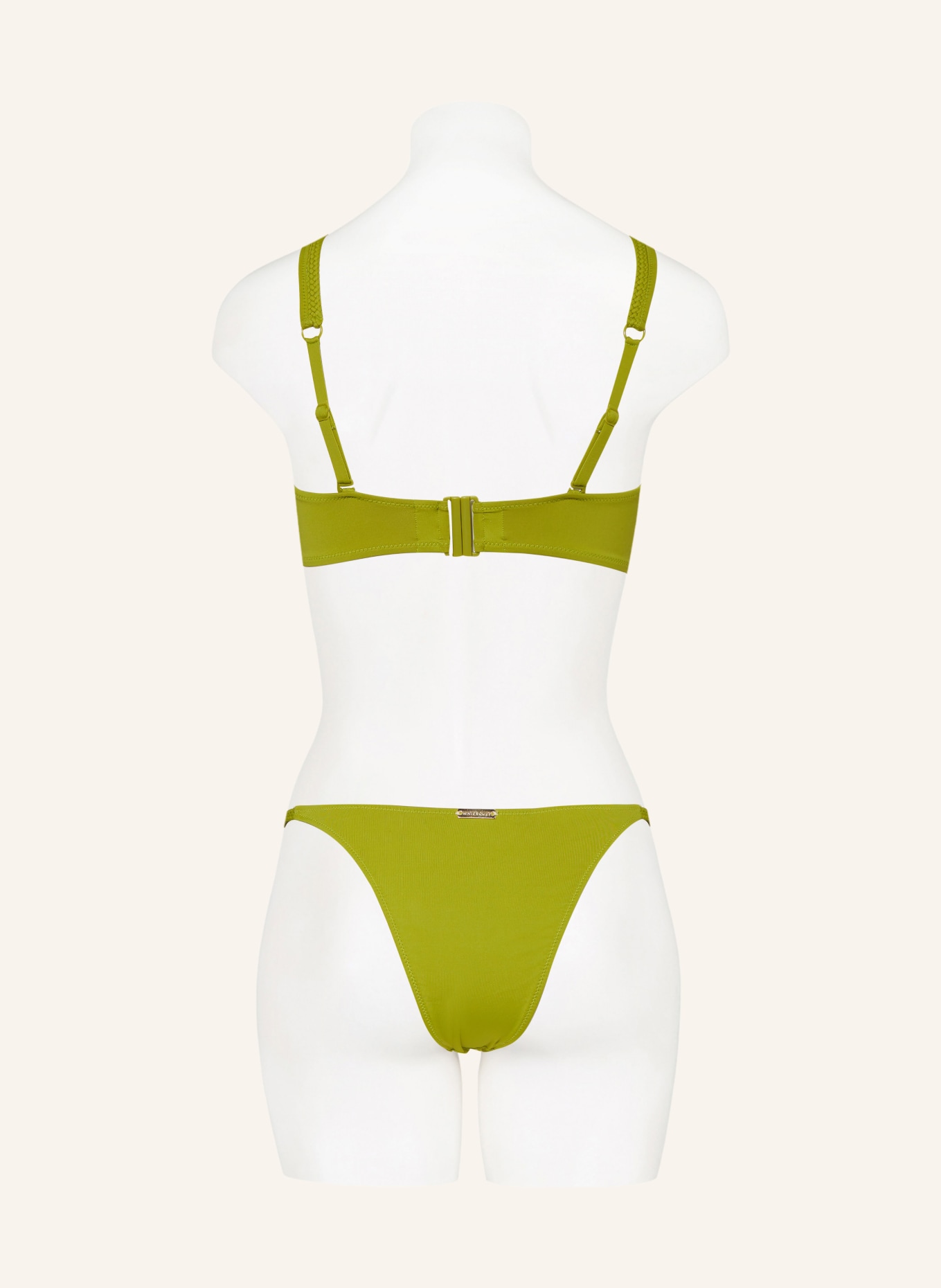 watercult Triangle bikini bottoms THE ESSENTIALS, Color: OLIVE (Image 3)