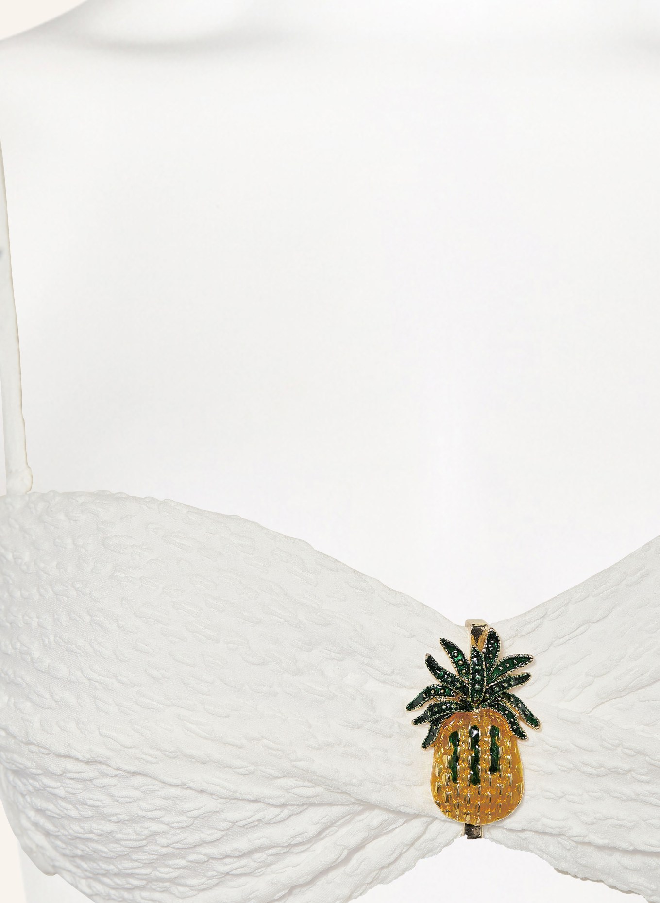 watercult Bandeau bikini top BOHO GRACE, Color: WHITE (Image 6)