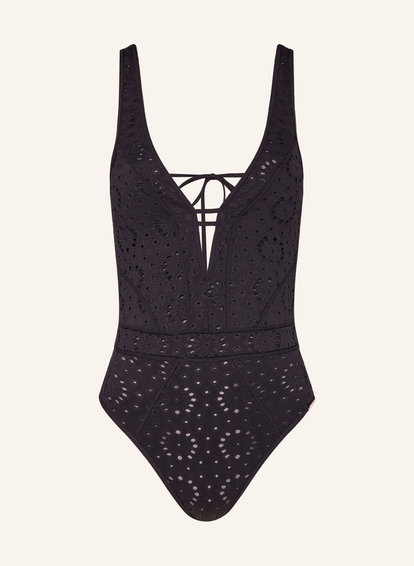 watercult Swimsuit RIVIERA NOTES, Color: BLACK (Image 1)