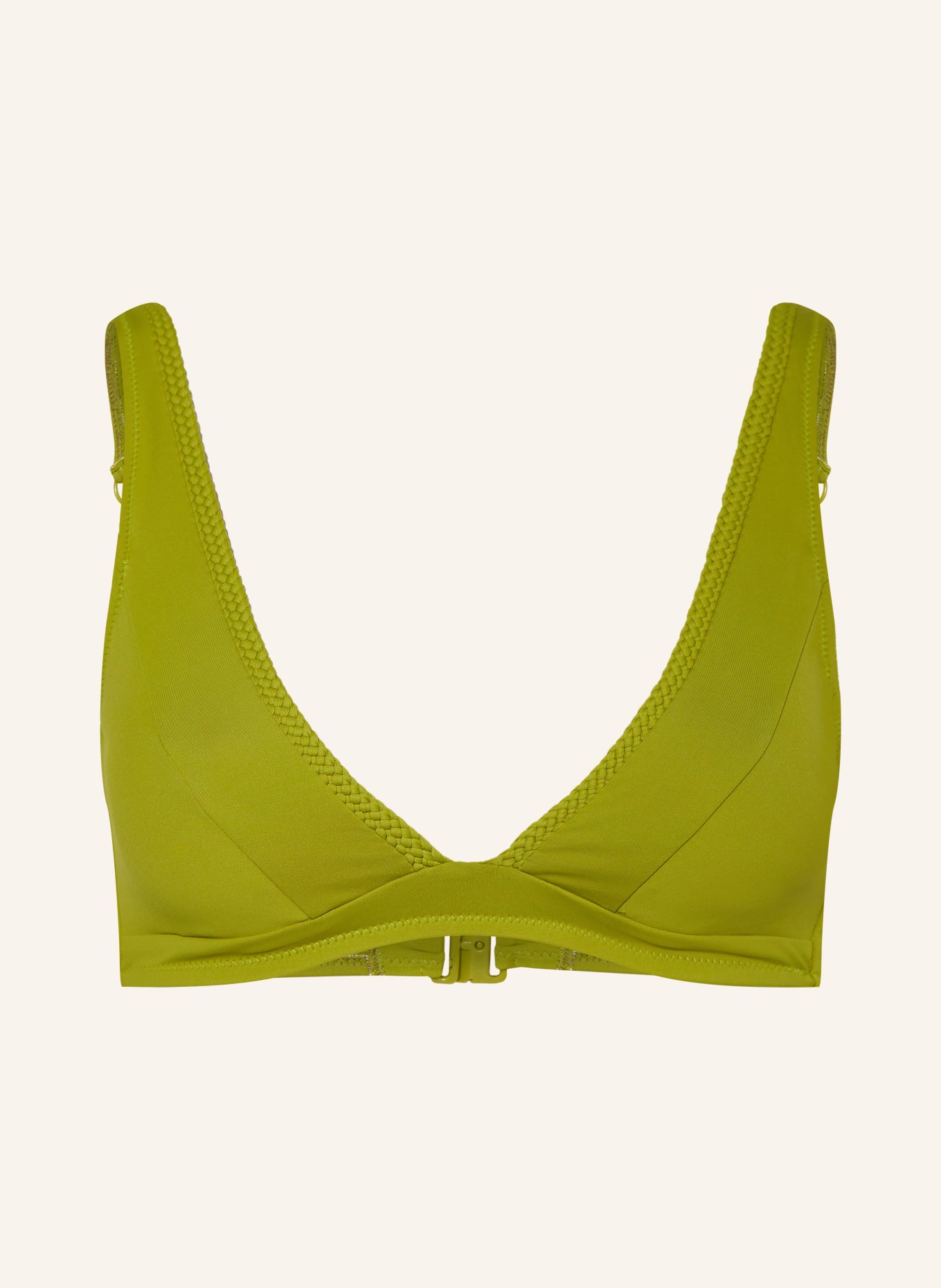watercult Bralette bikini top THE ESSENTIALS, Color: OLIVE (Image 1)