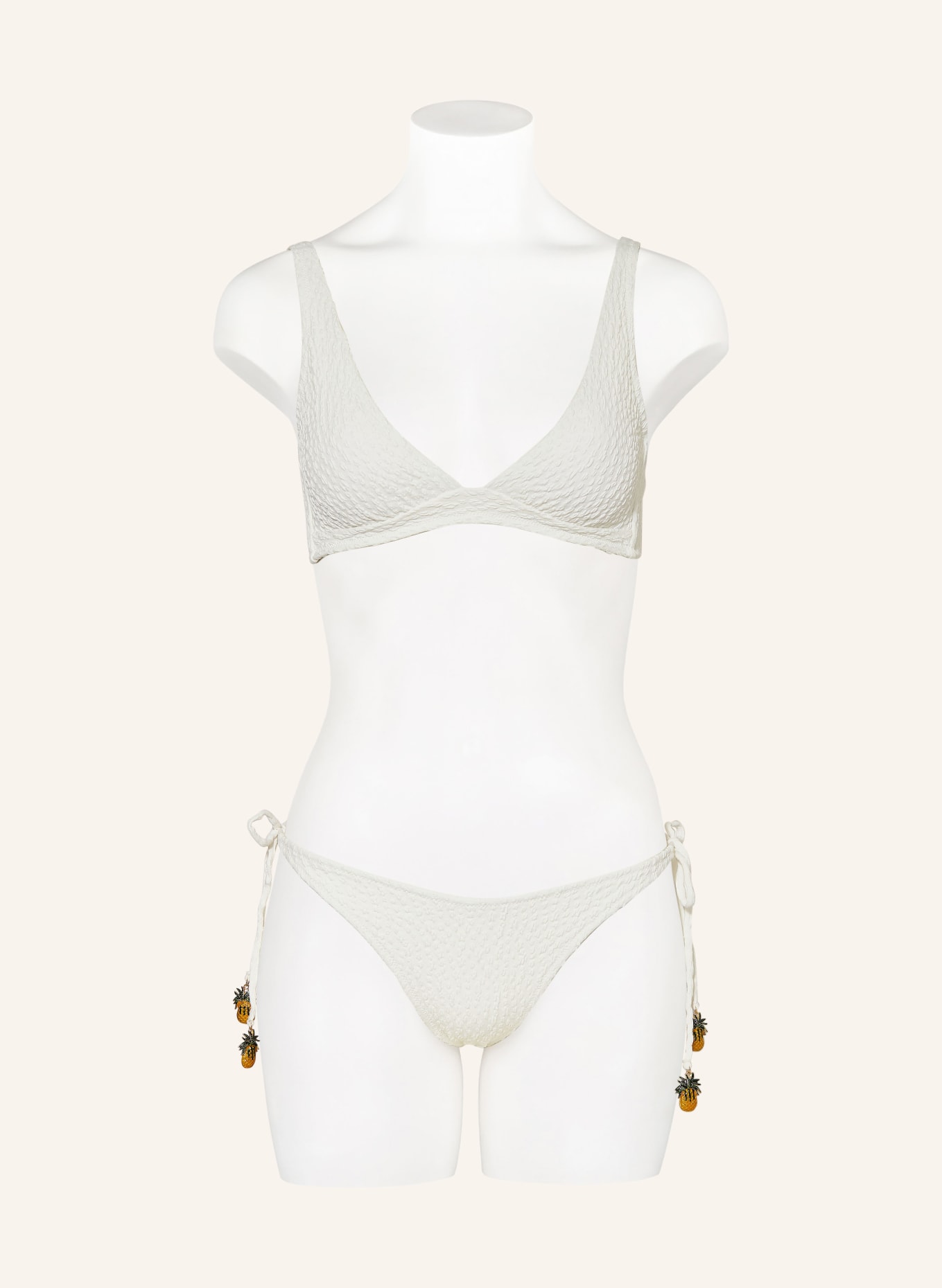 watercult Triangel-Bikini-Hose BOHO GRACE, Farbe: WEISS (Bild 2)