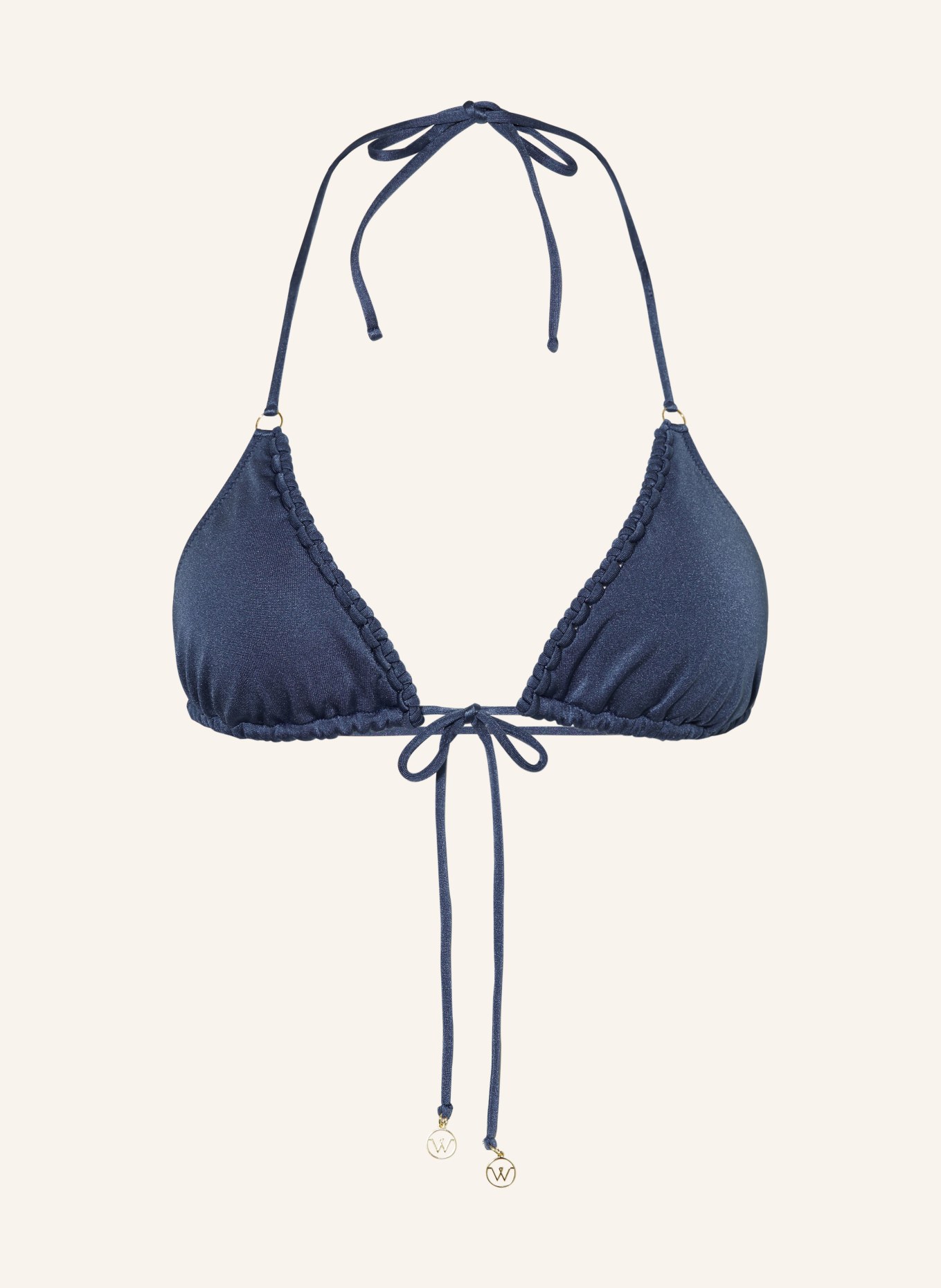 watercult Triangle bikini top VIVA ENERGY, Color: BLUE (Image 1)