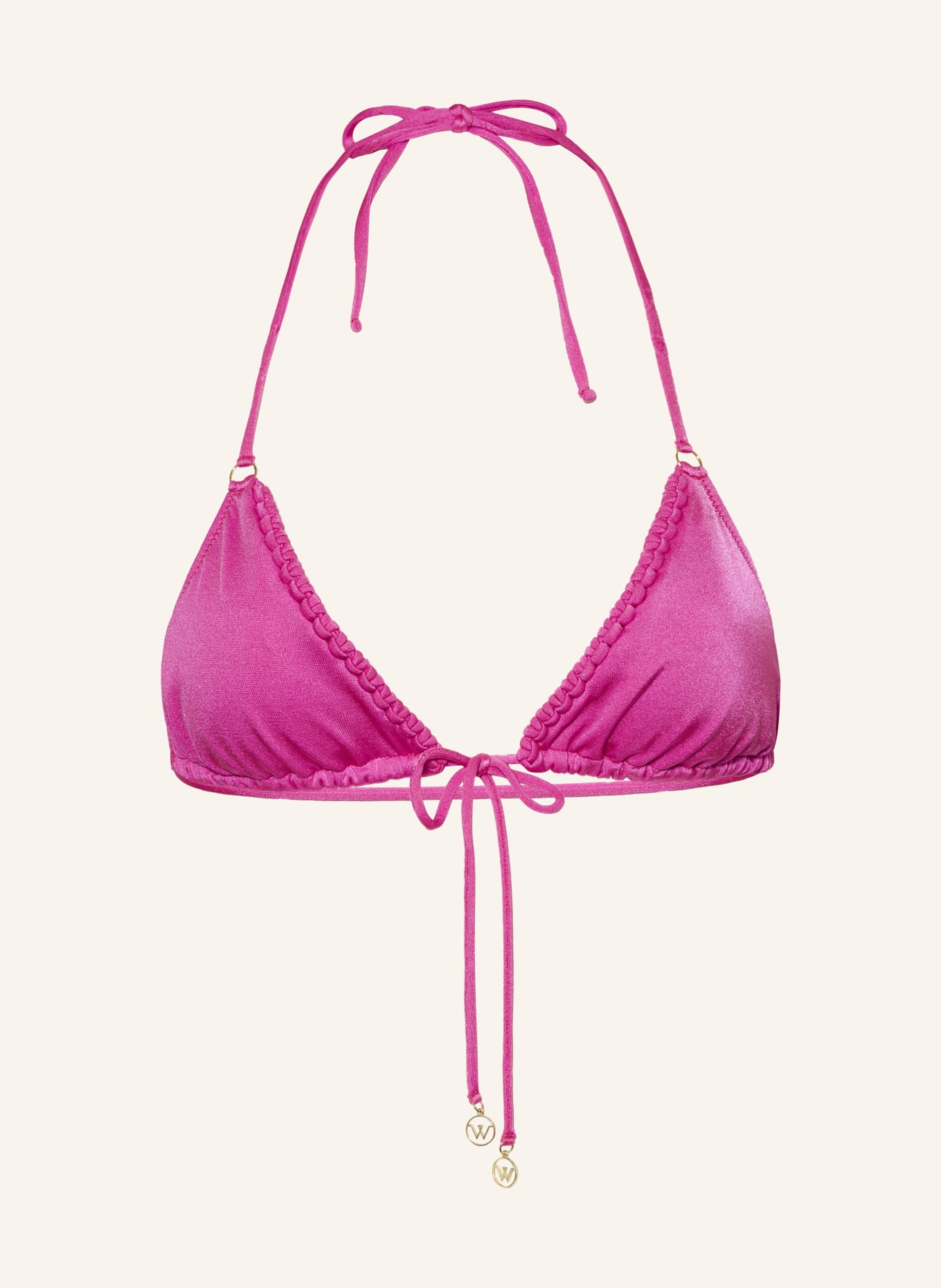 watercult Triangel-Bikini-Top VIVA ENERGY, Farbe: NEONLILA (Bild 1)