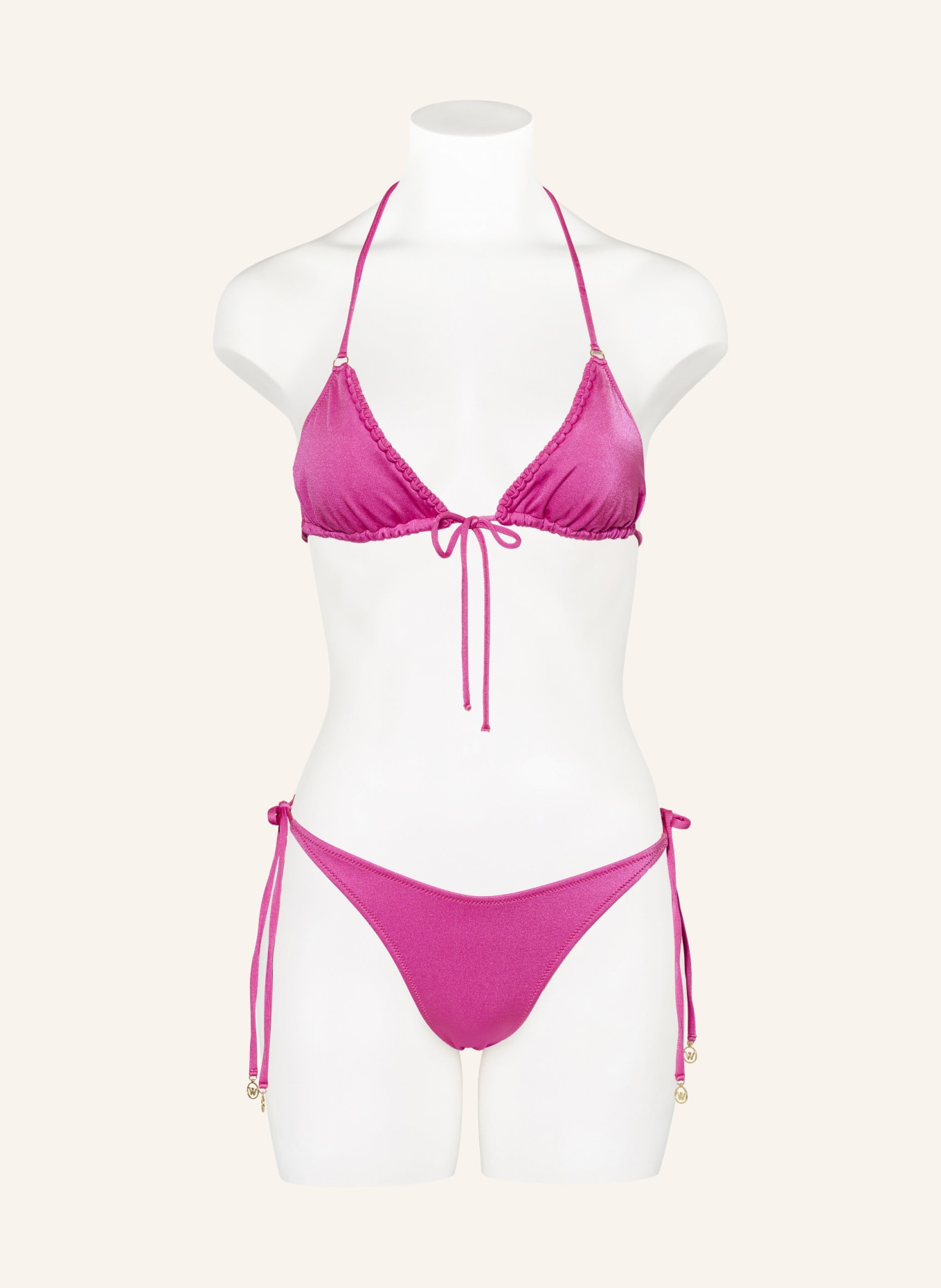 watercult Triangel-Bikini-Top VIVA ENERGY, Farbe: NEONLILA (Bild 2)
