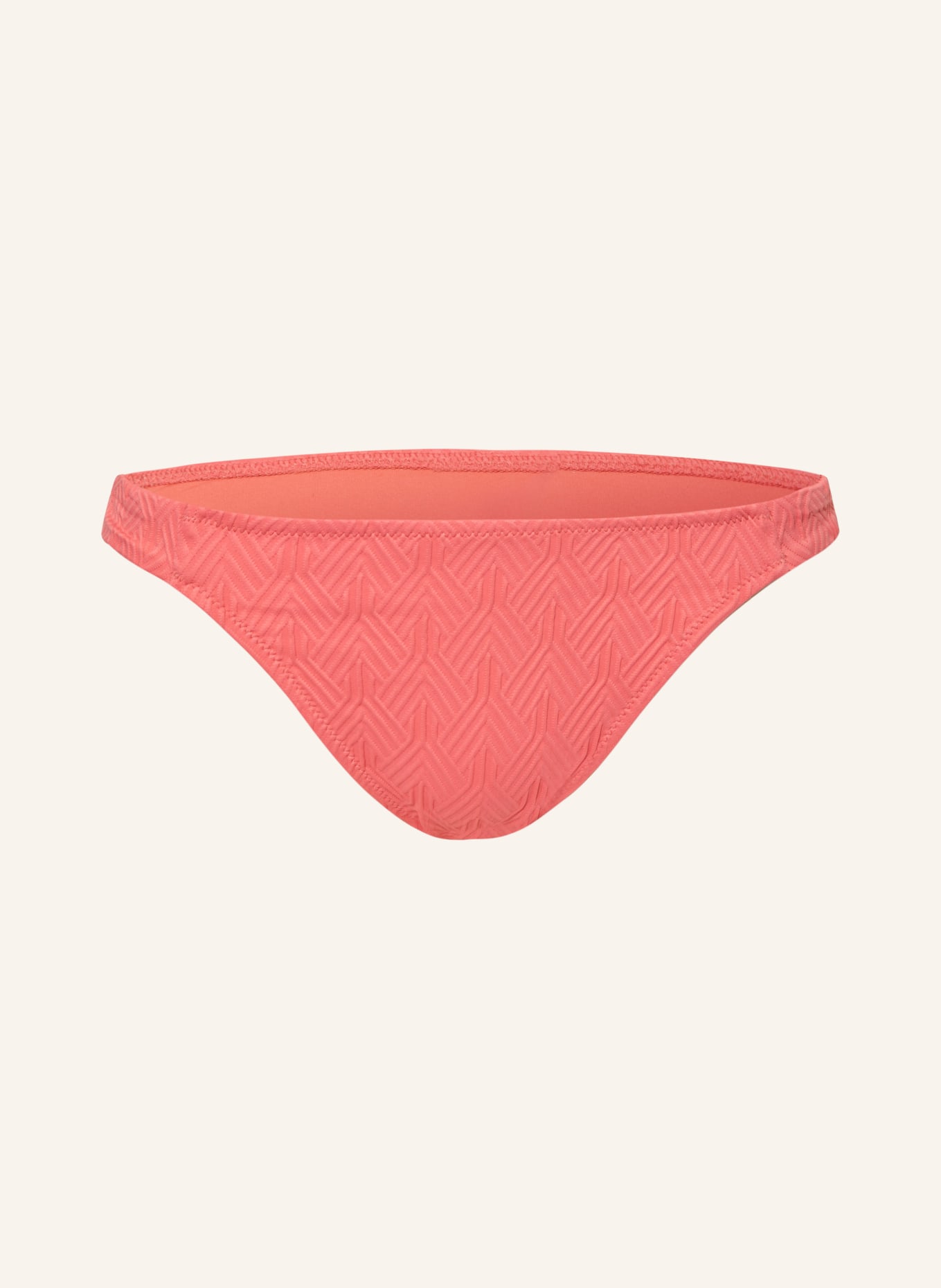 watercult Triangle bikini bottoms ISLAND NOSTALGIA, Color: LIGHT RED (Image 1)