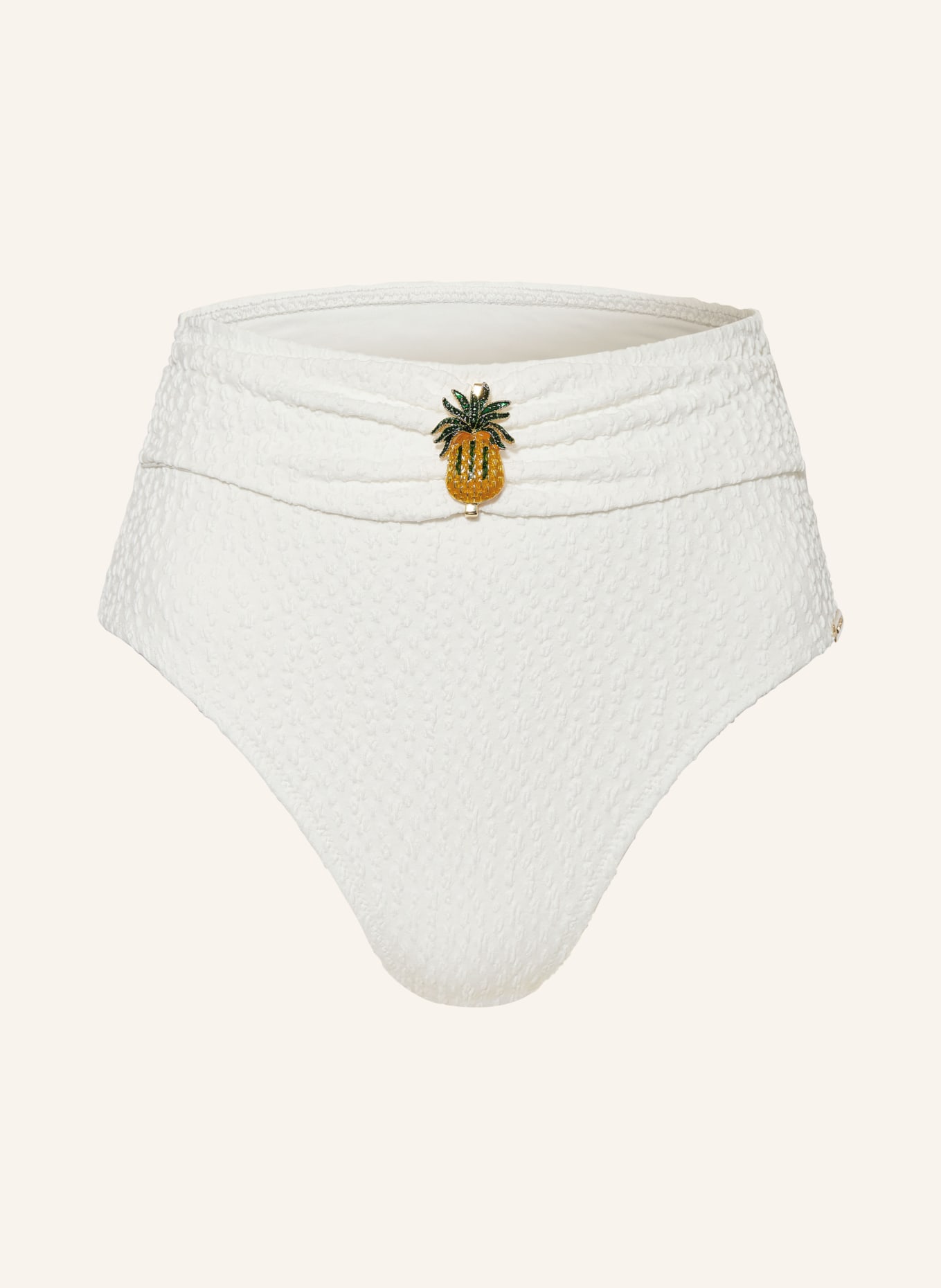 watercult High-waist bikini bottoms BOHO GRACE, Color: WHITE (Image 1)