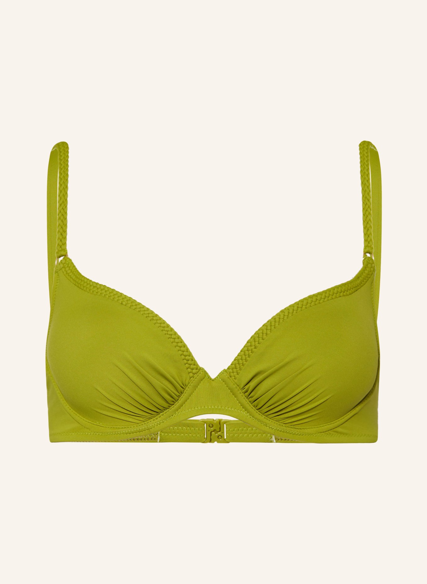 watercult Bügel-Bikini-Top THE ESSENTIALS, Farbe: OLIV (Bild 1)