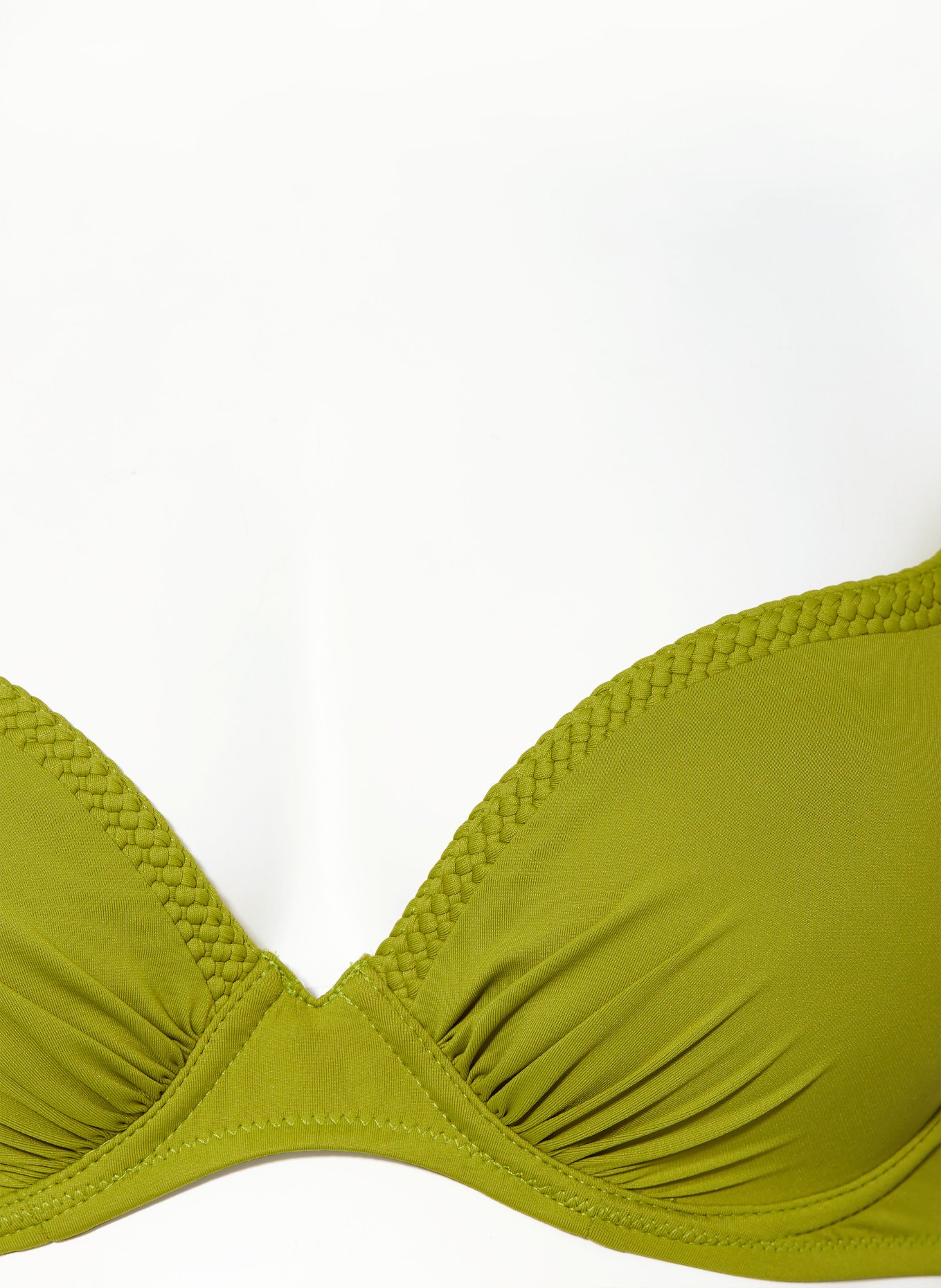 watercult Underwired bikini top THE ESSENTIALS, Color: OLIVE (Image 5)