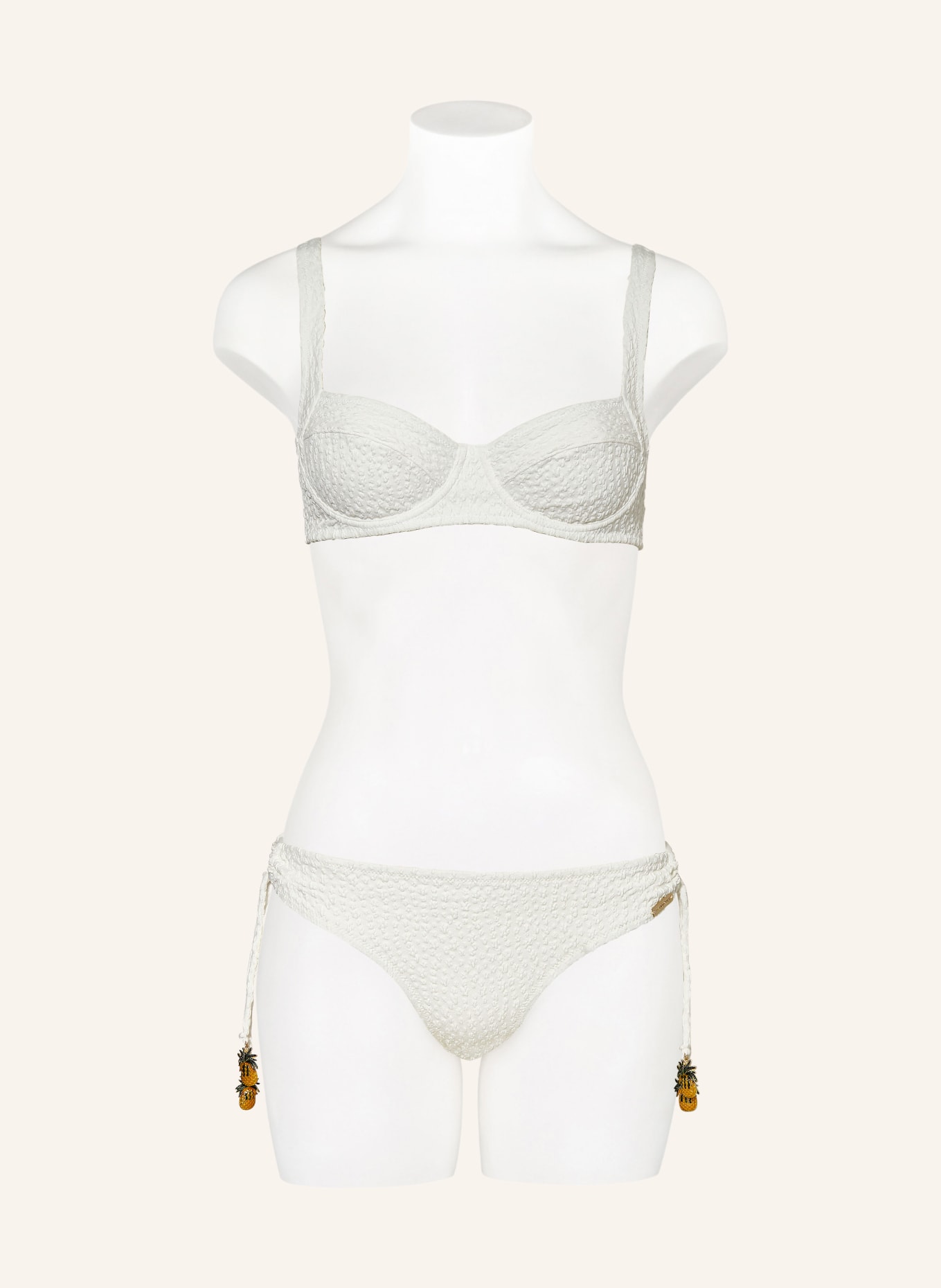 watercult Bügel-Bikini-Top BOHO GRACE, Farbe: WEISS (Bild 2)
