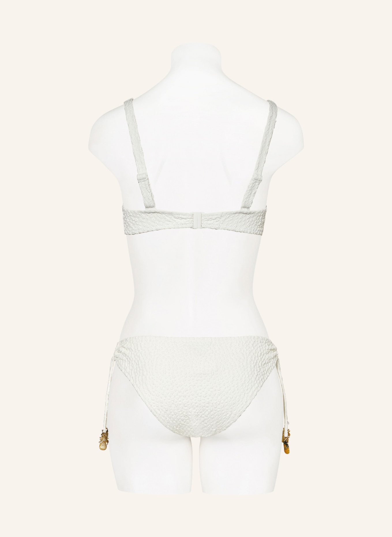 watercult Underwired bikini top BOHO GRACE, Color: WHITE (Image 3)