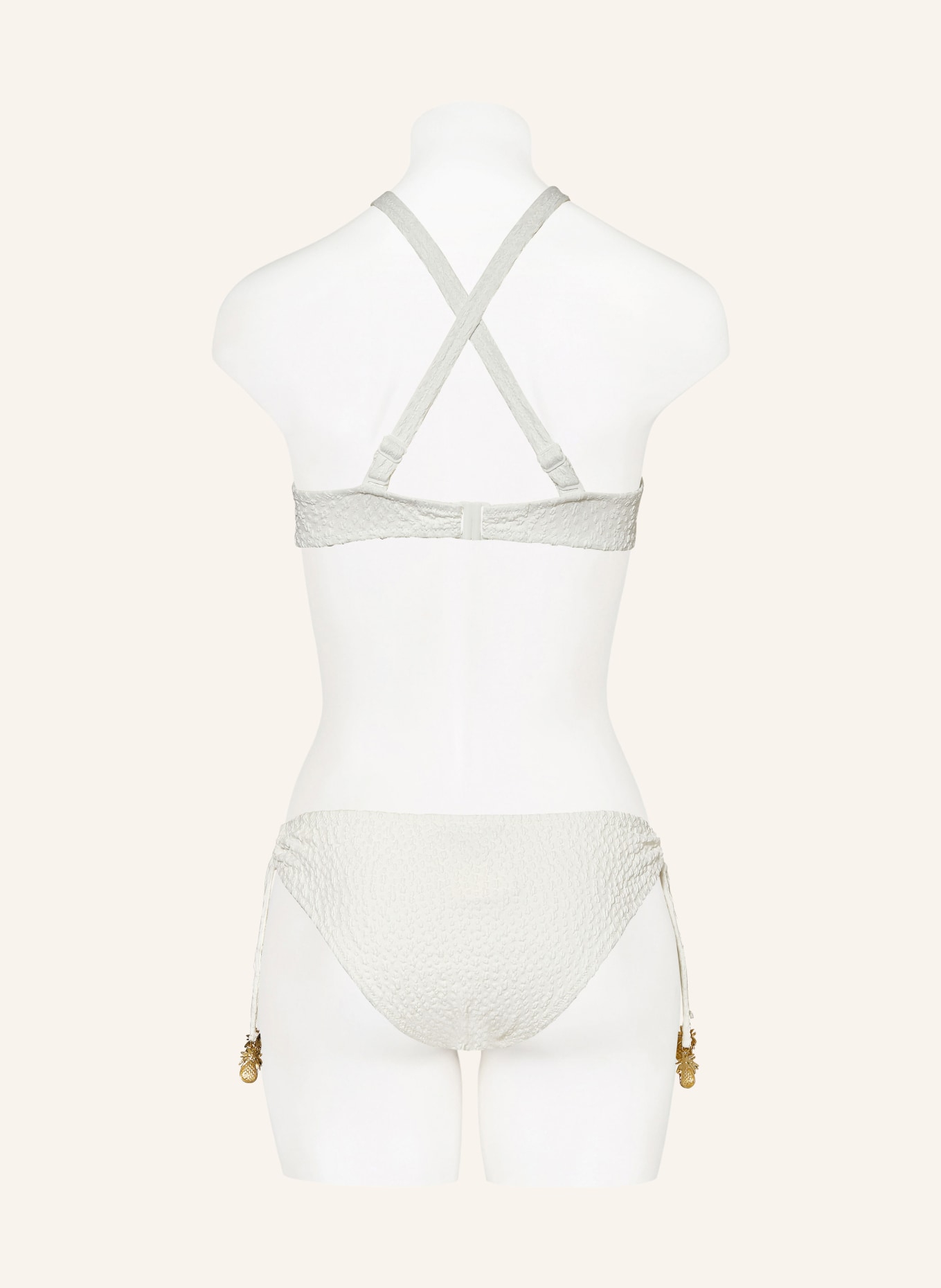 watercult Underwired bikini top BOHO GRACE, Color: WHITE (Image 4)