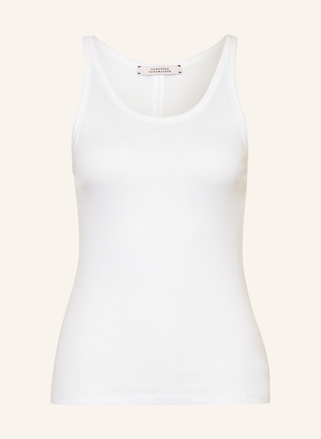 DOROTHEE SCHUMACHER Top SIMPLY TIMELESS TOP, Color: WHITE (Image 1)
