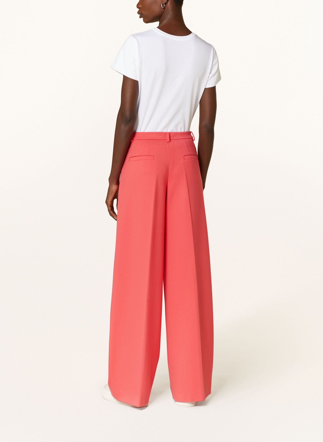 DOROTHEE SCHUMACHER Wide leg trousers EMOTIONAL ESSENCE I PANTS, Color: SALMON (Image 3)