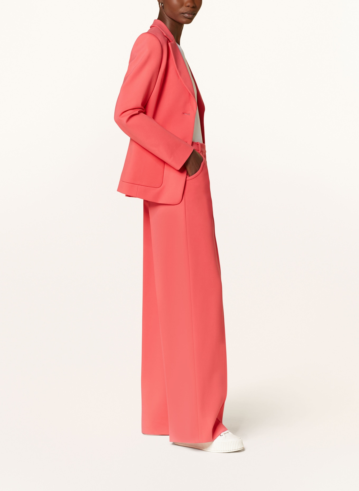 DOROTHEE SCHUMACHER Wide leg trousers EMOTIONAL ESSENCE I PANTS, Color: SALMON (Image 4)