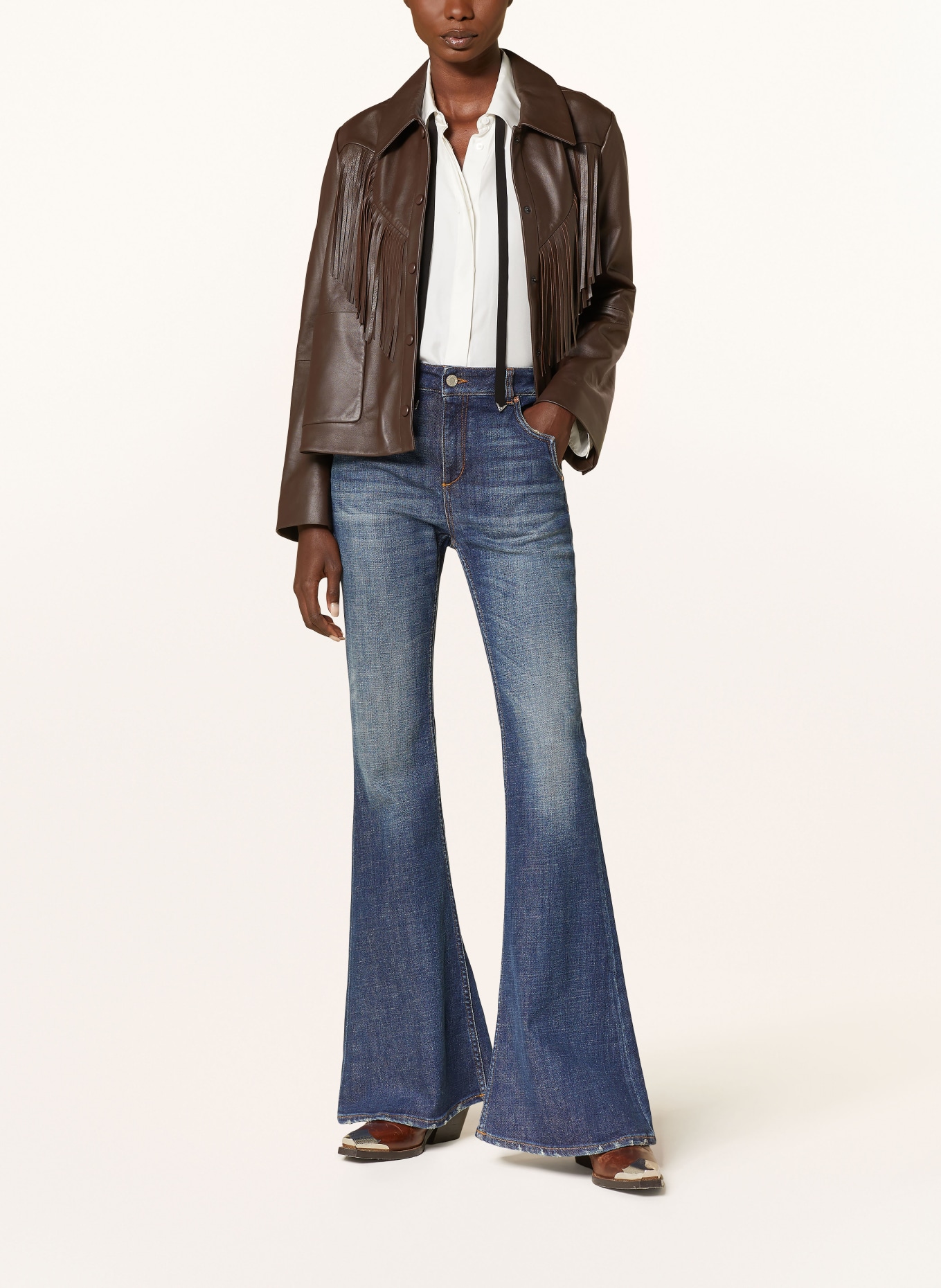 DOROTHEE SCHUMACHER Flared jeans DENIM LOVE PANTS, Color: 872 Denim (Image 2)