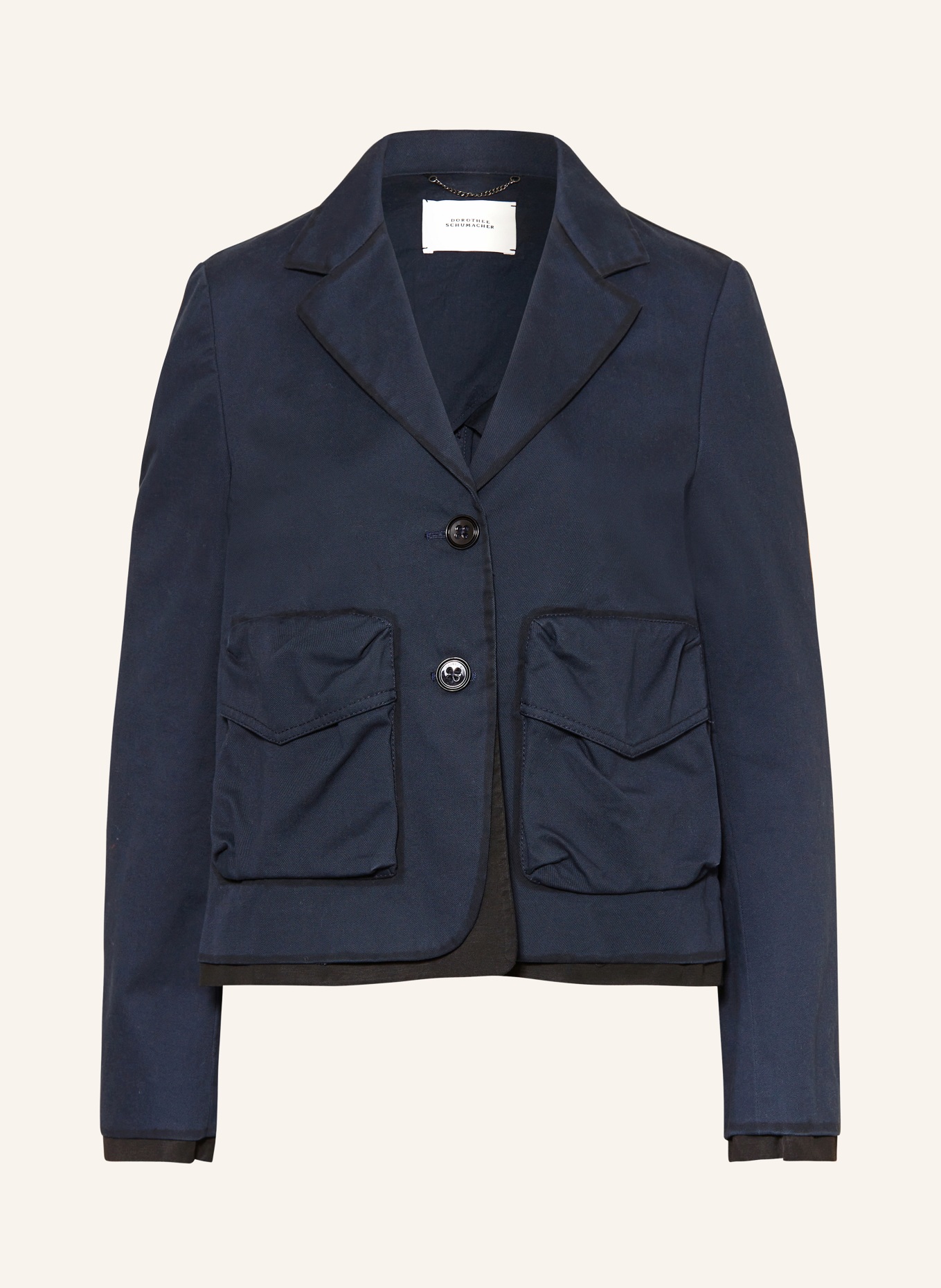 DOROTHEE SCHUMACHER Blazer PERFECT MATCH JACKET, Farbe: DUNKELBLAU (Bild 1)