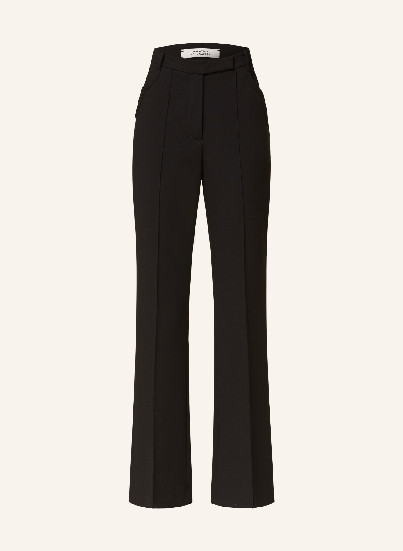 DOROTHEE SCHUMACHER Trousers EMOTIONAL ESSENCE I PANTS, Color: BLACK (Image 1)