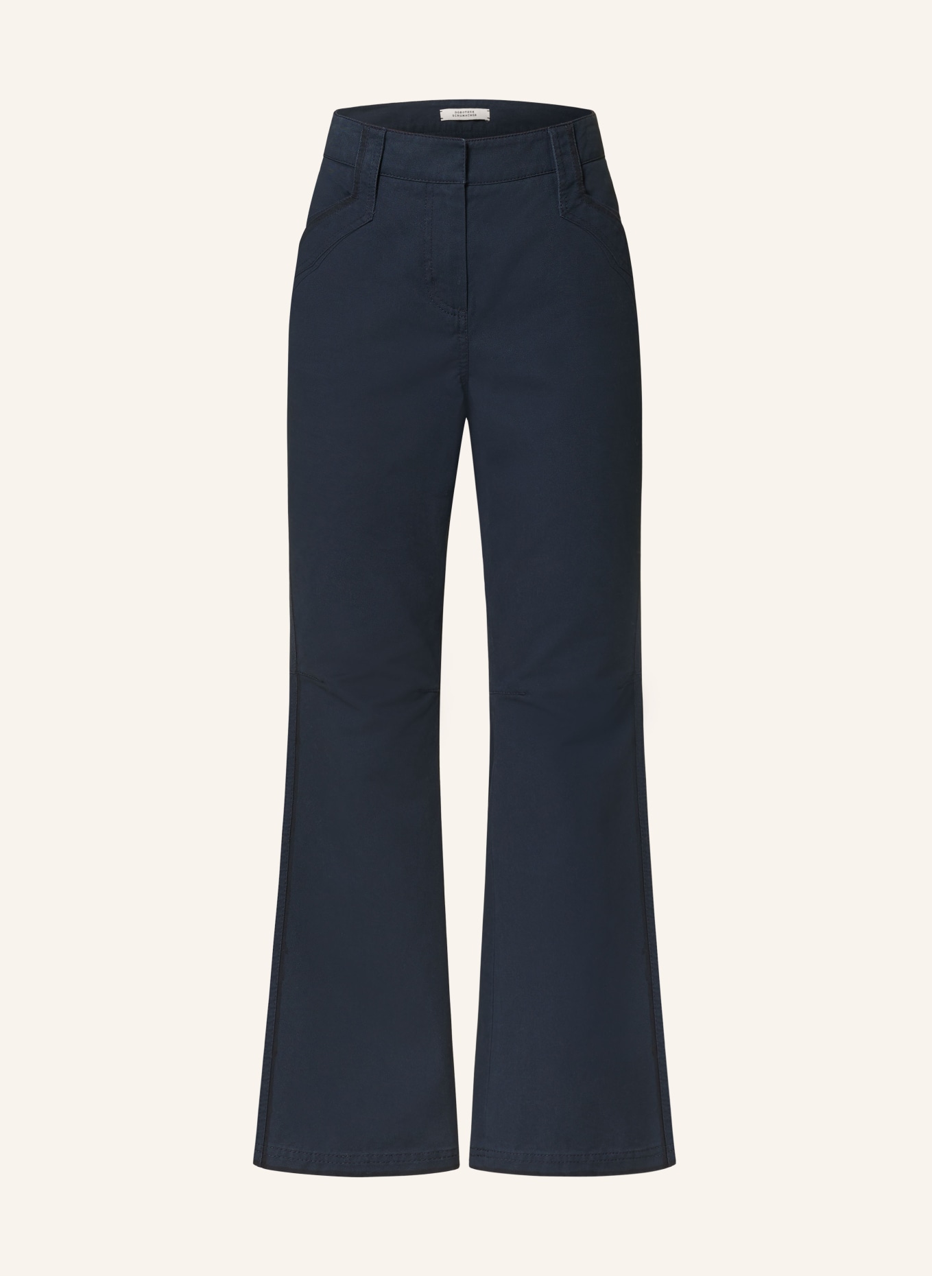 DOROTHEE SCHUMACHER 7/8 pants PERFECT MATCH PANTS: DARK BLUE