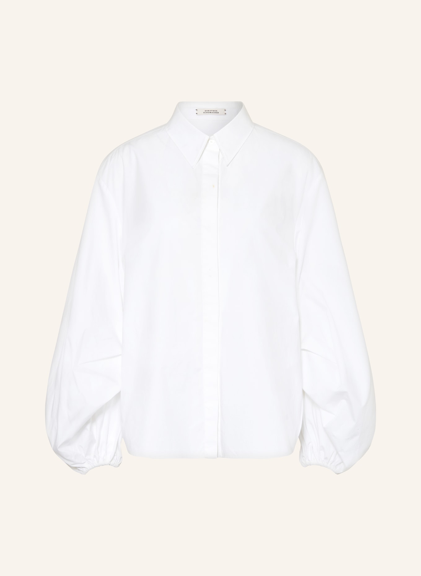 DOROTHEE SCHUMACHER Shirt blouse POPLIN POWER BLOUSE, Color: WHITE (Image 1)