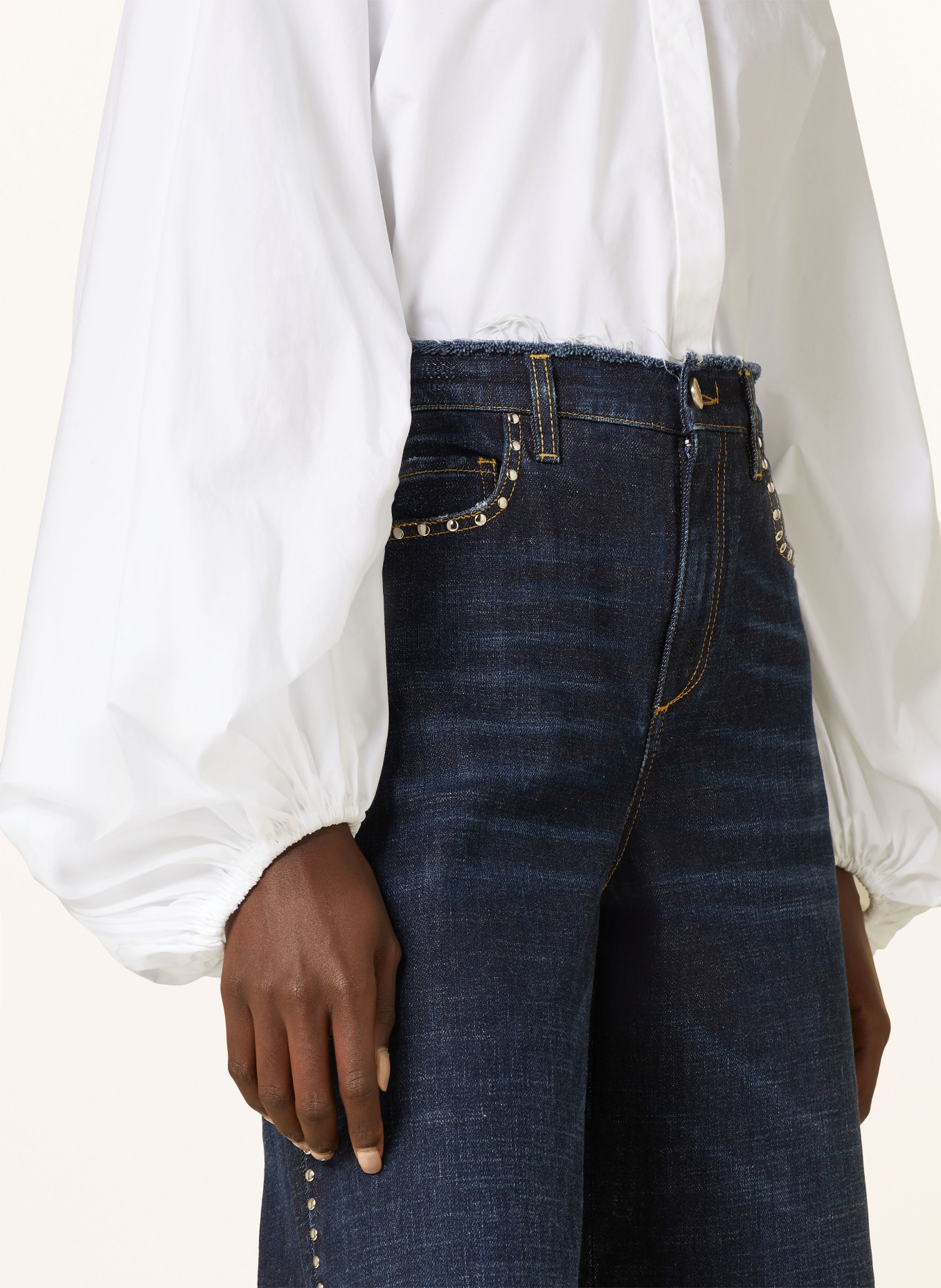 DOROTHEE SCHUMACHER Shirt blouse POPLIN POWER BLOUSE, Color: WHITE (Image 4)