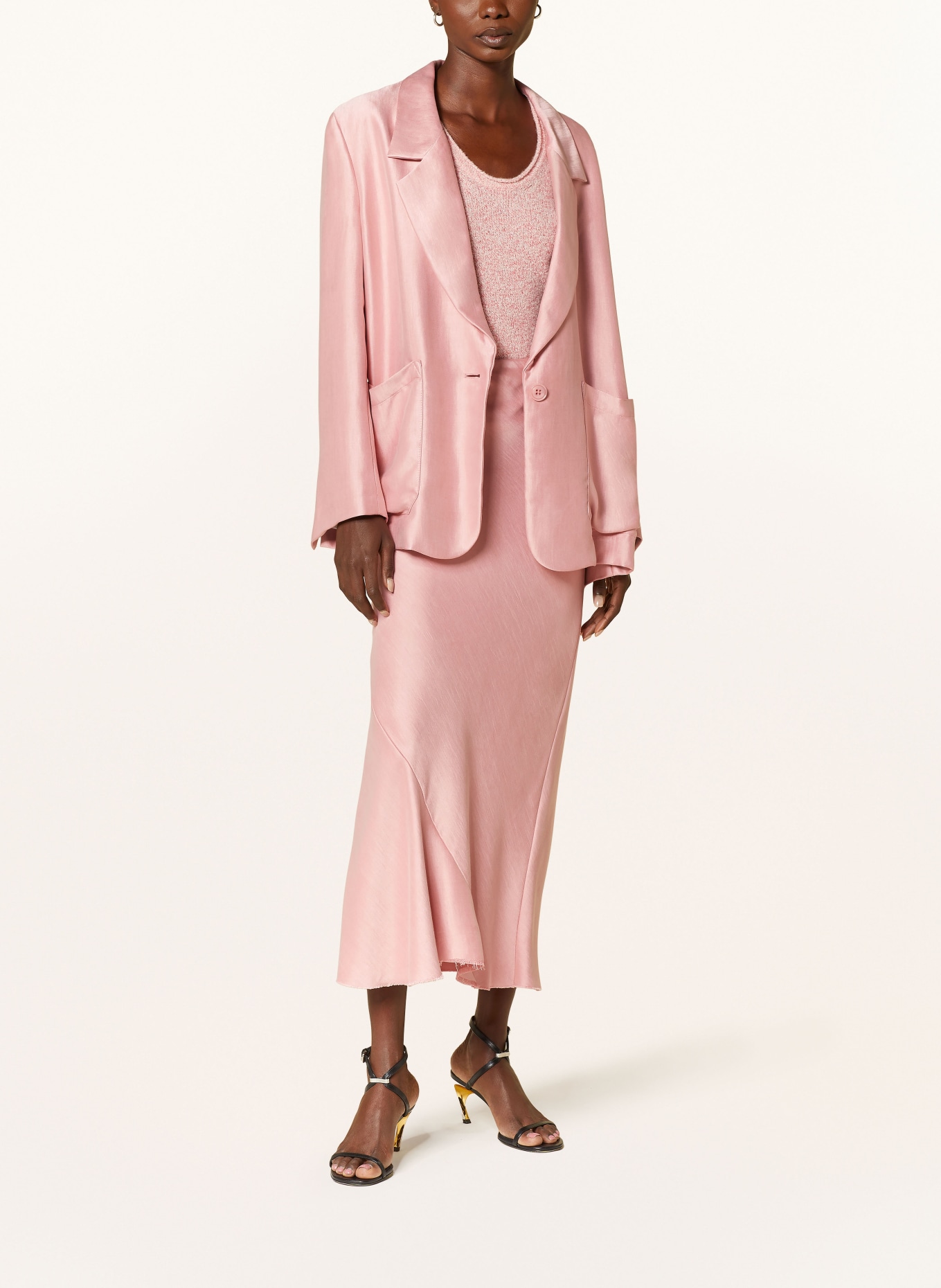 DOROTHEE SCHUMACHER Spódnica SLOUCHY ELEGANCE SKIRT: RÓŻOWY