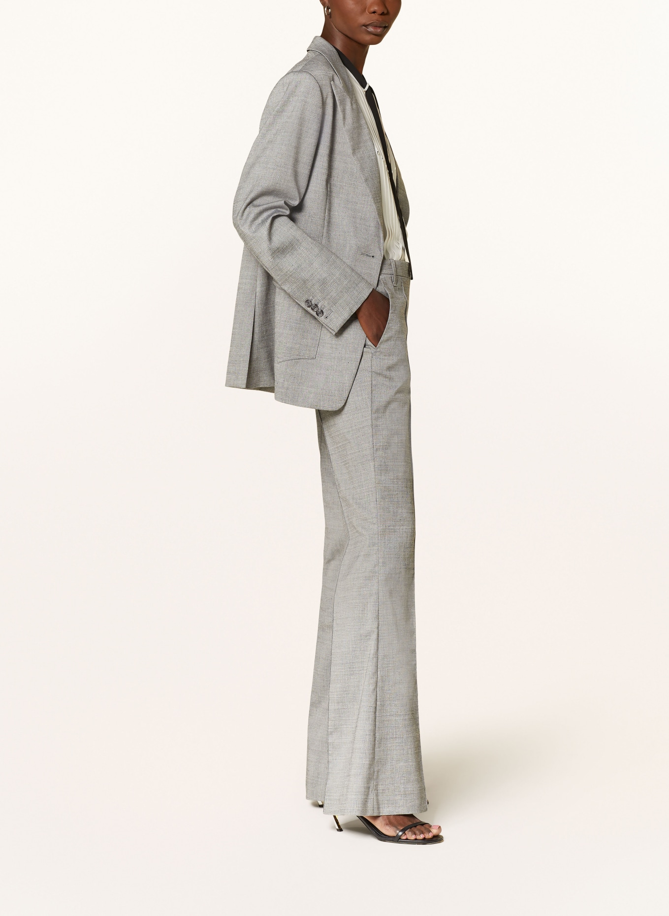 DOROTHEE SCHUMACHER Blazer NEW AMBITIONS JACKET, Color: GRAY (Image 4)