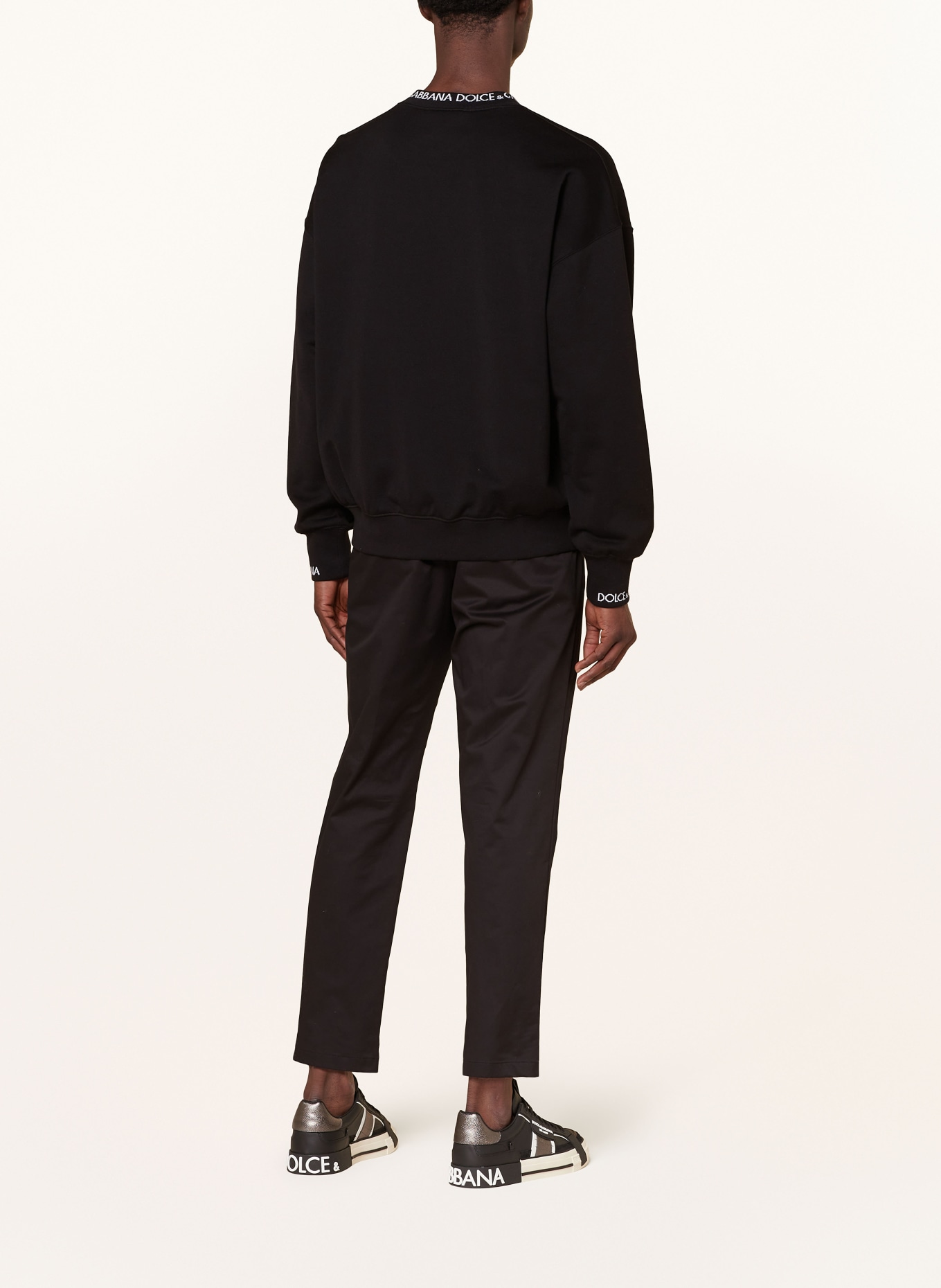 DOLCE & GABBANA Sweatshirt, Color: BLACK/ WHITE (Image 3)