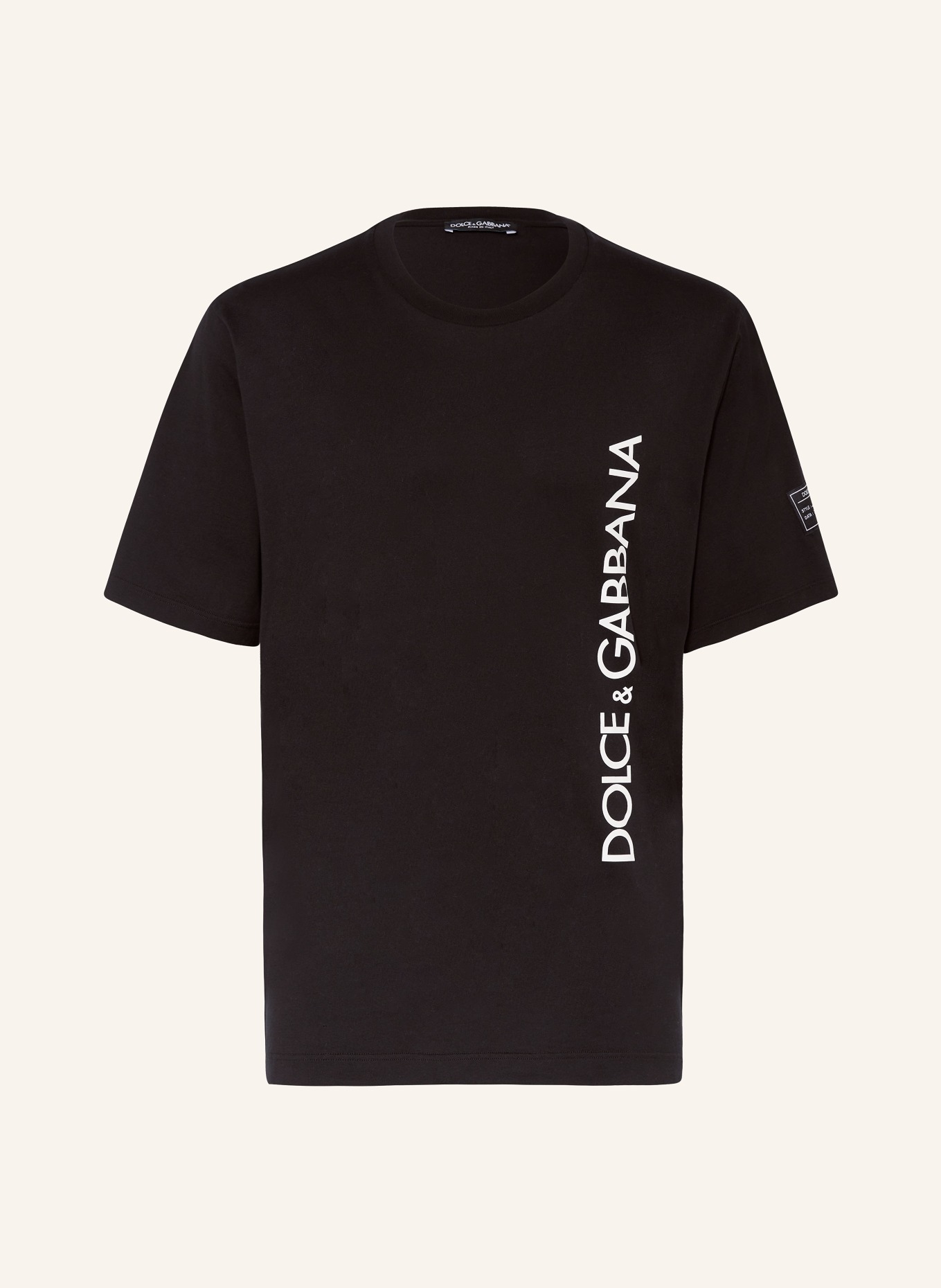 DOLCE & GABBANA T-shirt, Color: BLACK/ WHITE (Image 1)
