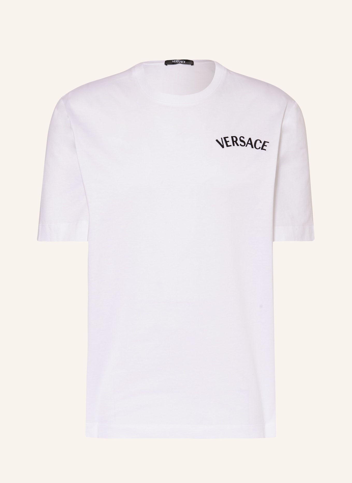 VERSACE T-shirt in white