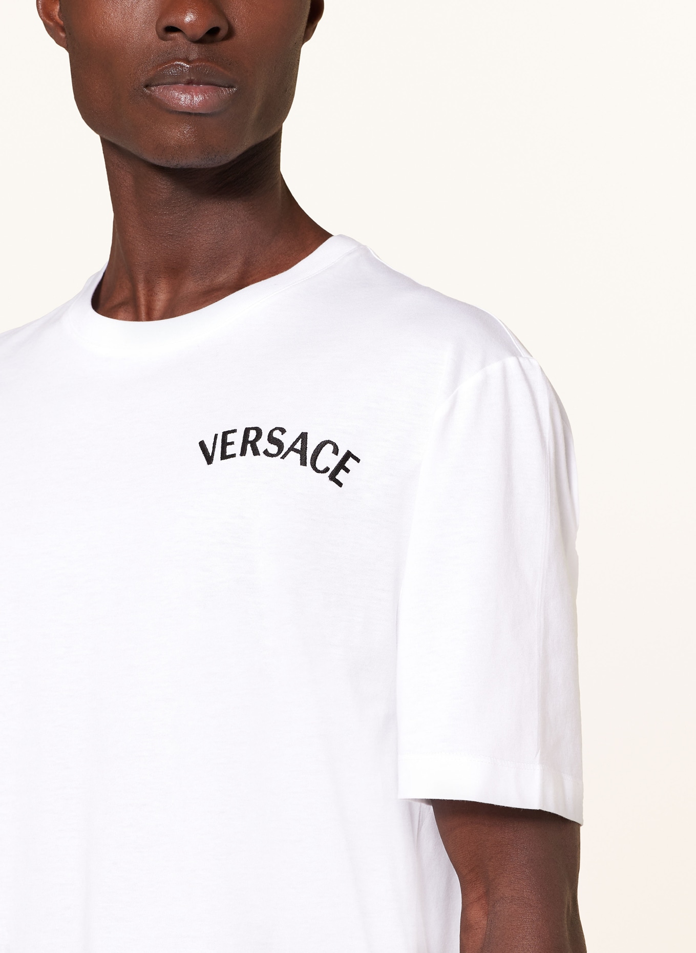 VERSACE T-shirt, Color: WHITE (Image 4)