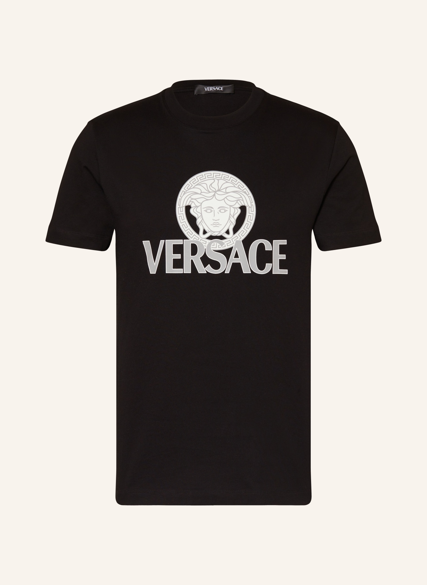 VERSACE T-shirt, Color: BLACK (Image 1)