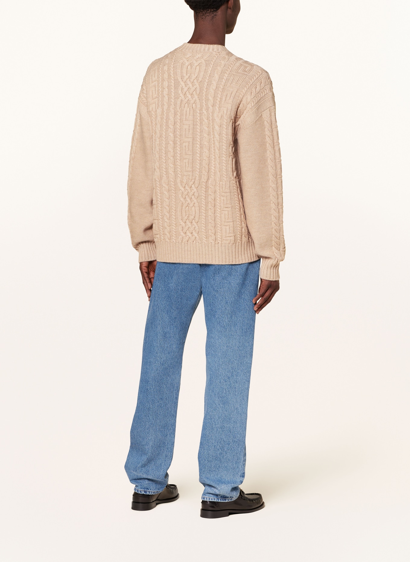 VERSACE Sweater, Color: BEIGE (Image 3)