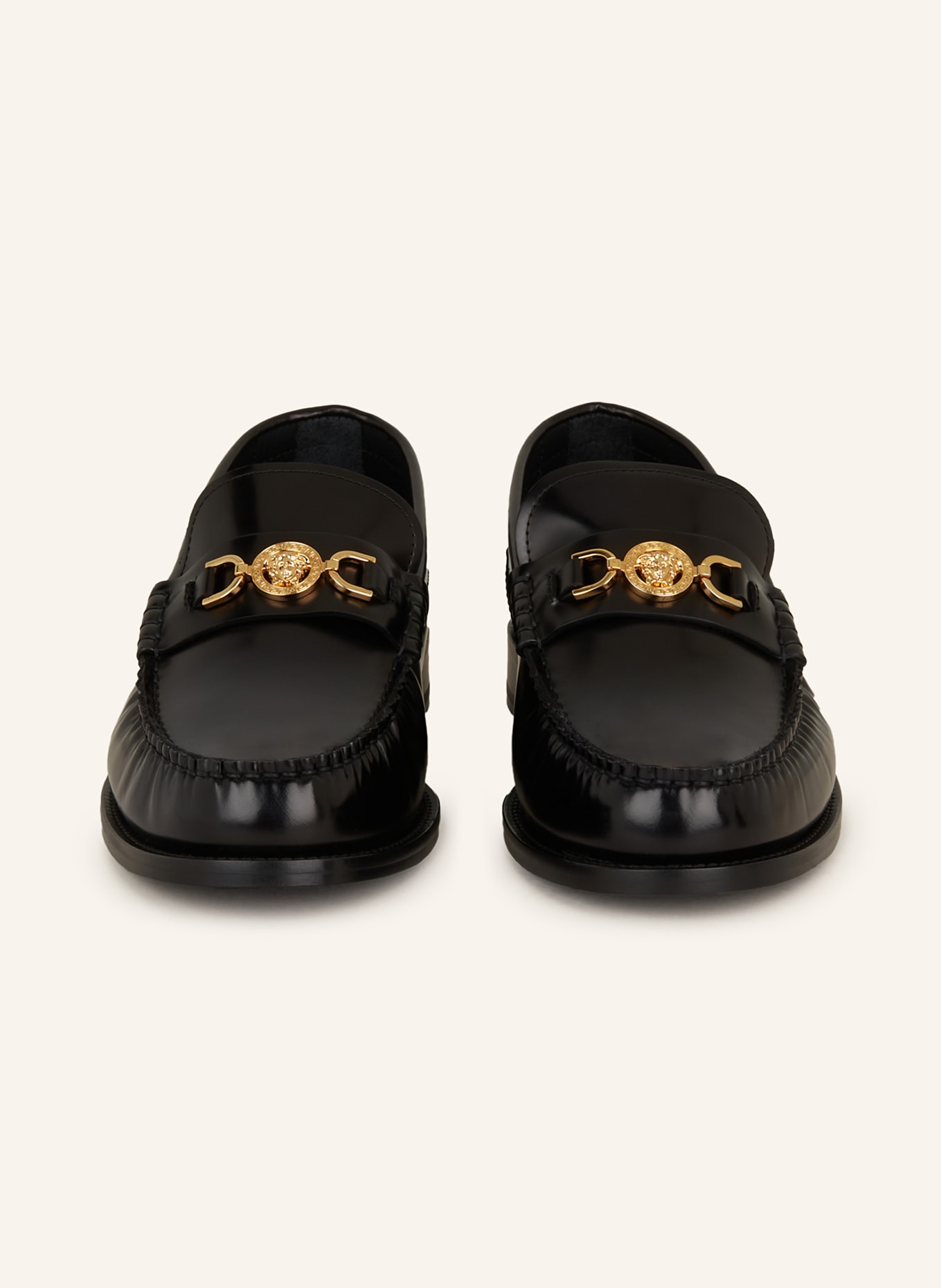 VERSACE Loafers MEDUSA, Color: BLACK (Image 3)