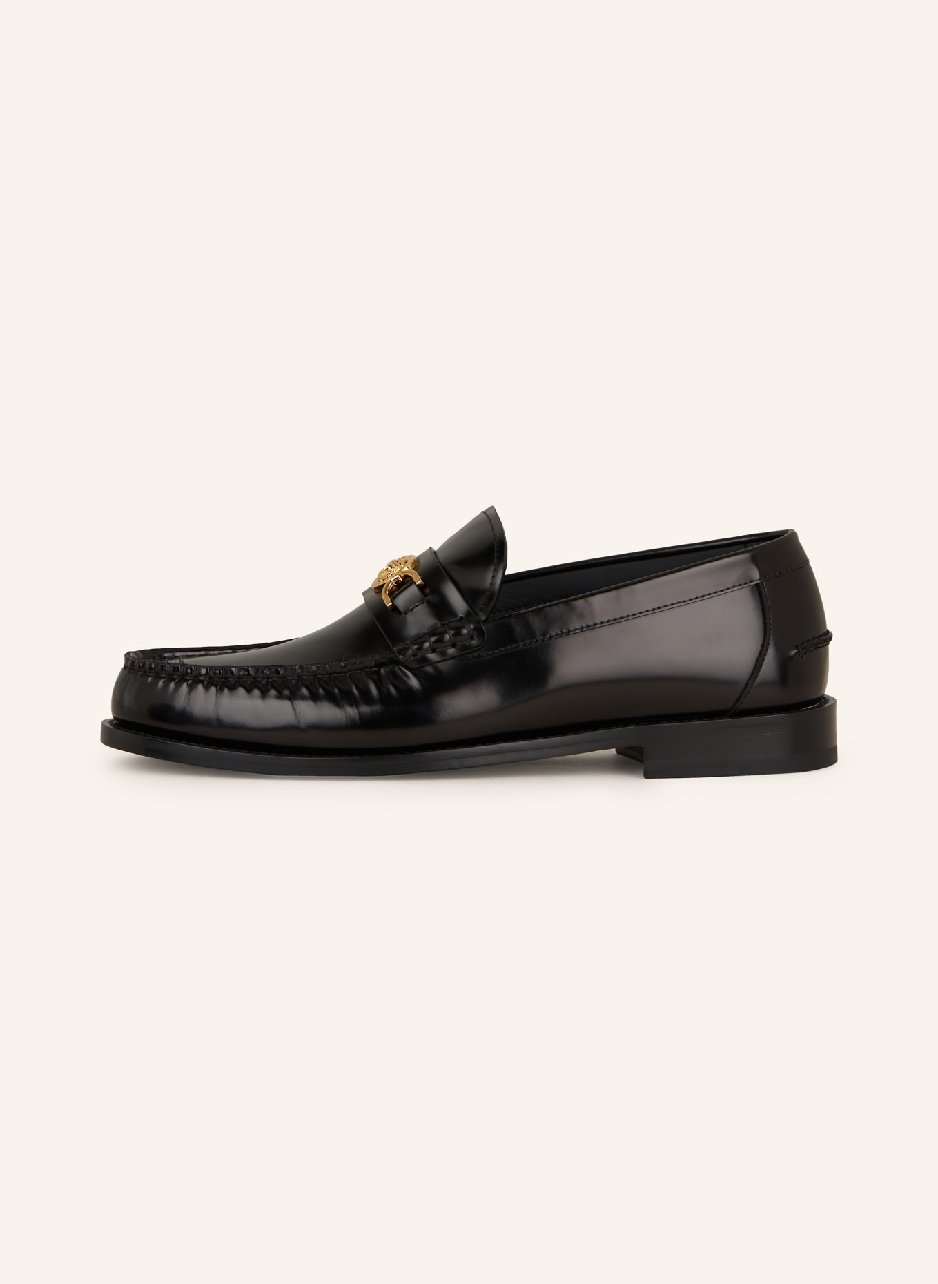 VERSACE Loafers MEDUSA, Color: BLACK (Image 4)