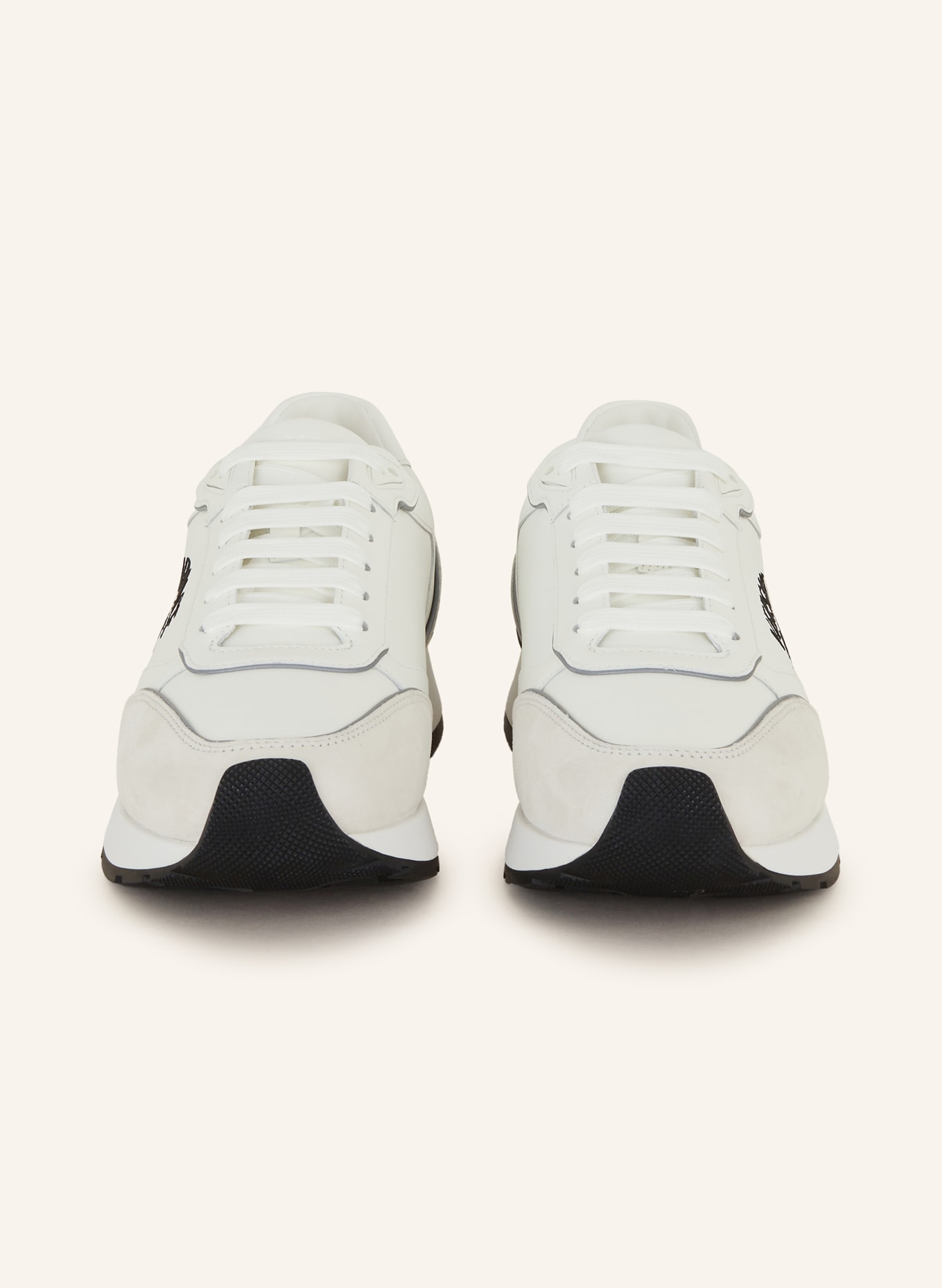 VERSACE Sneakers NEW RUNNER, Color: WHITE/ LIGHT GRAY (Image 3)