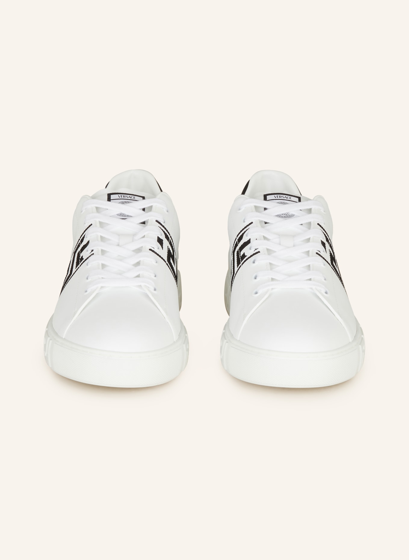 VERSACE Sneakers GRECA, Color: WHITE/ BLACK (Image 3)