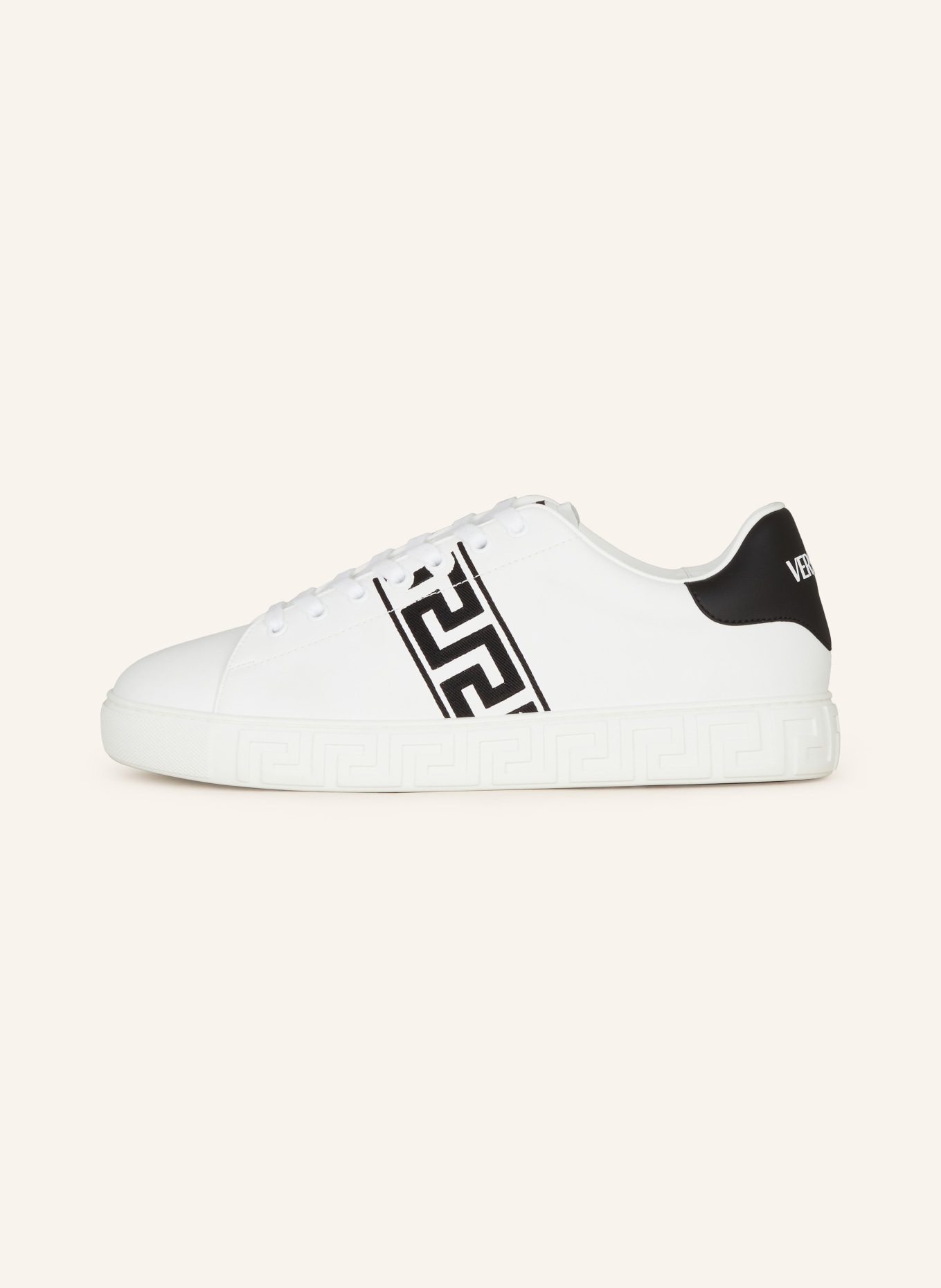 VERSACE Sneakers GRECA, Color: WHITE/ BLACK (Image 4)