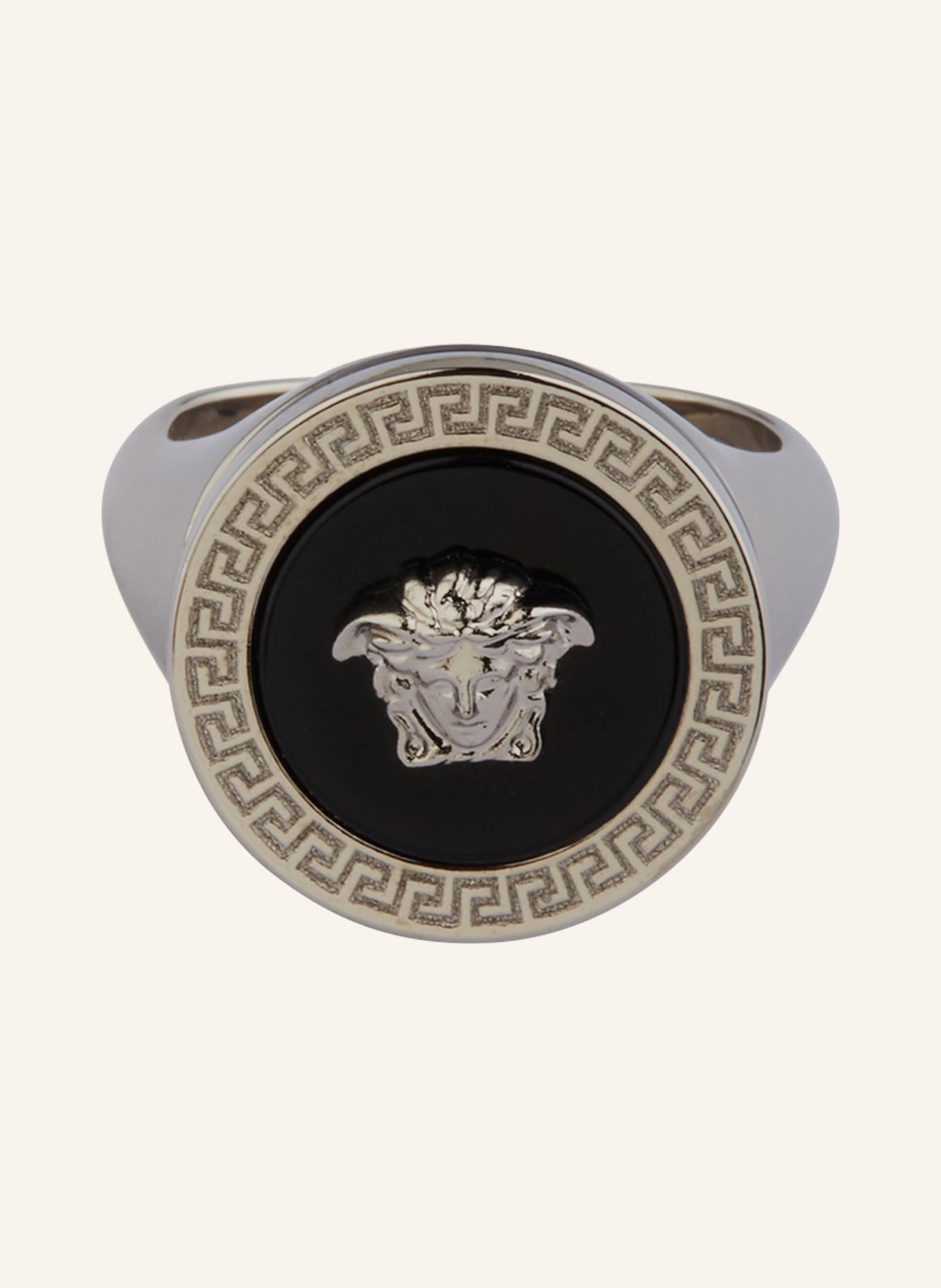 Versace Charm Gold Ring | SEHGAL GOLD ORNAMENTS PVT. LTD.