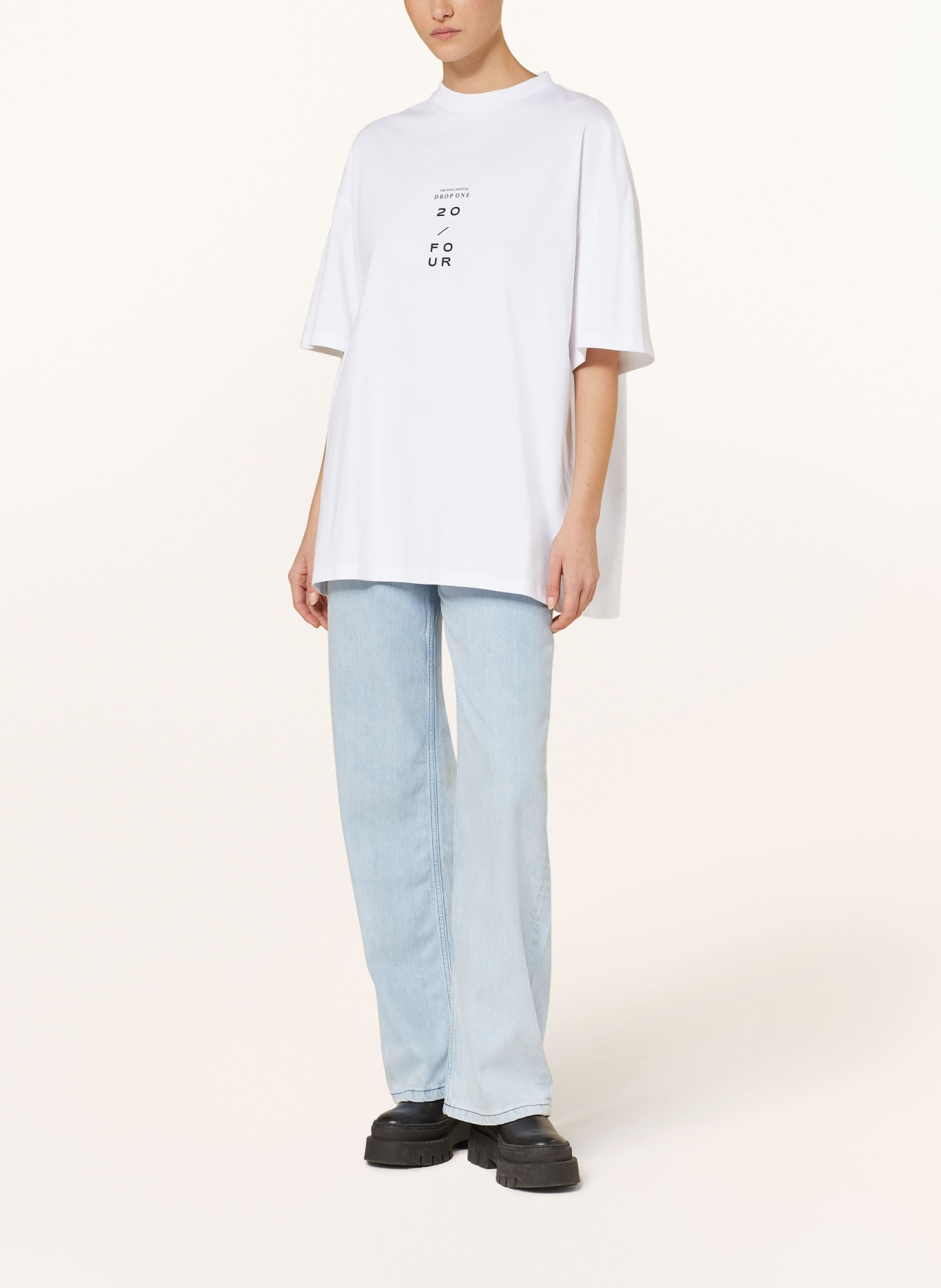 KARO KAUER Oversized shirt, Color: WHITE (Image 2)