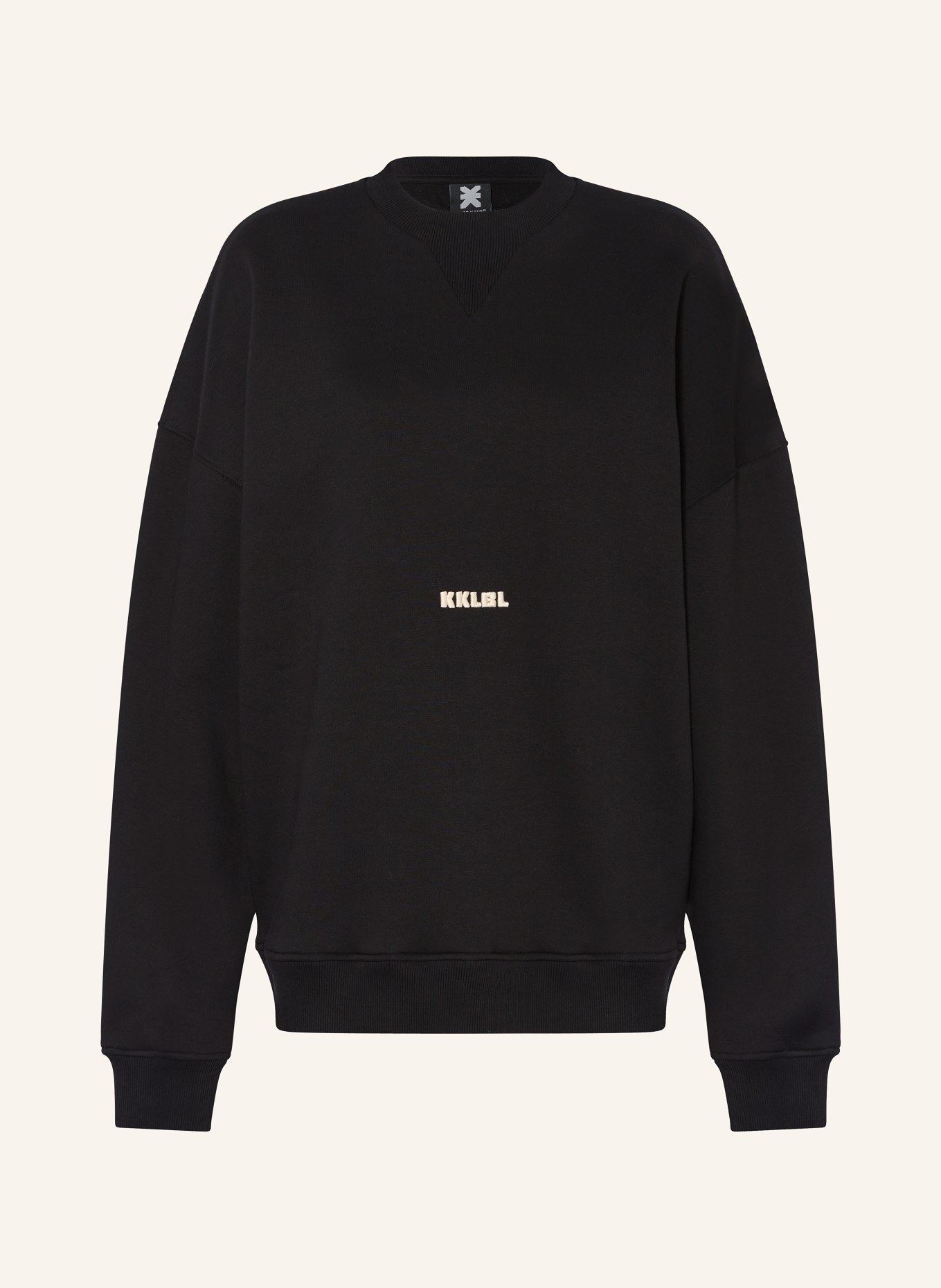 KARO KAUER Oversized sweatshirt, Color: BLACK (Image 1)