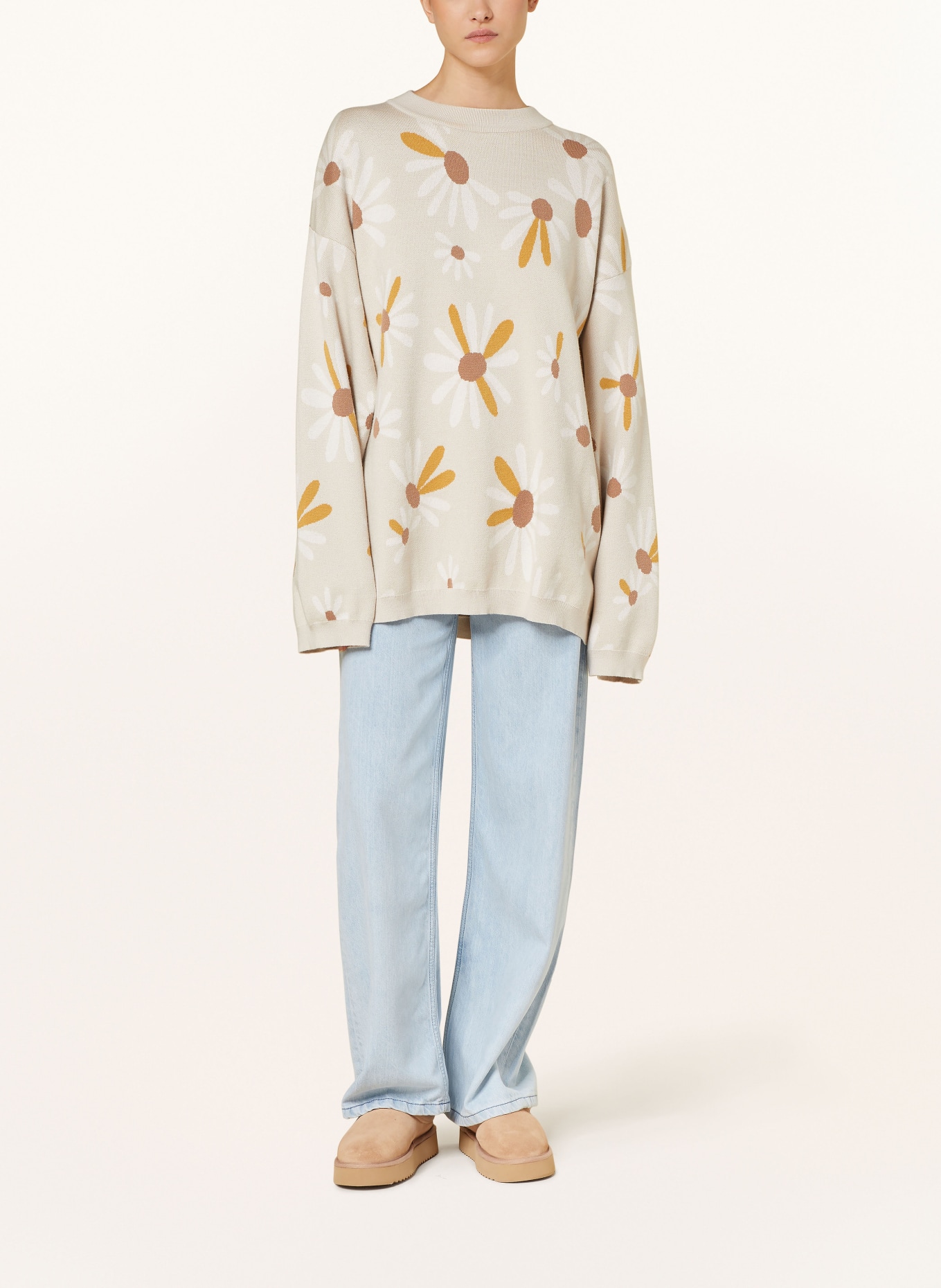 KARO KAUER Oversized-Pullover, Farbe: BEIGE (Bild 2)