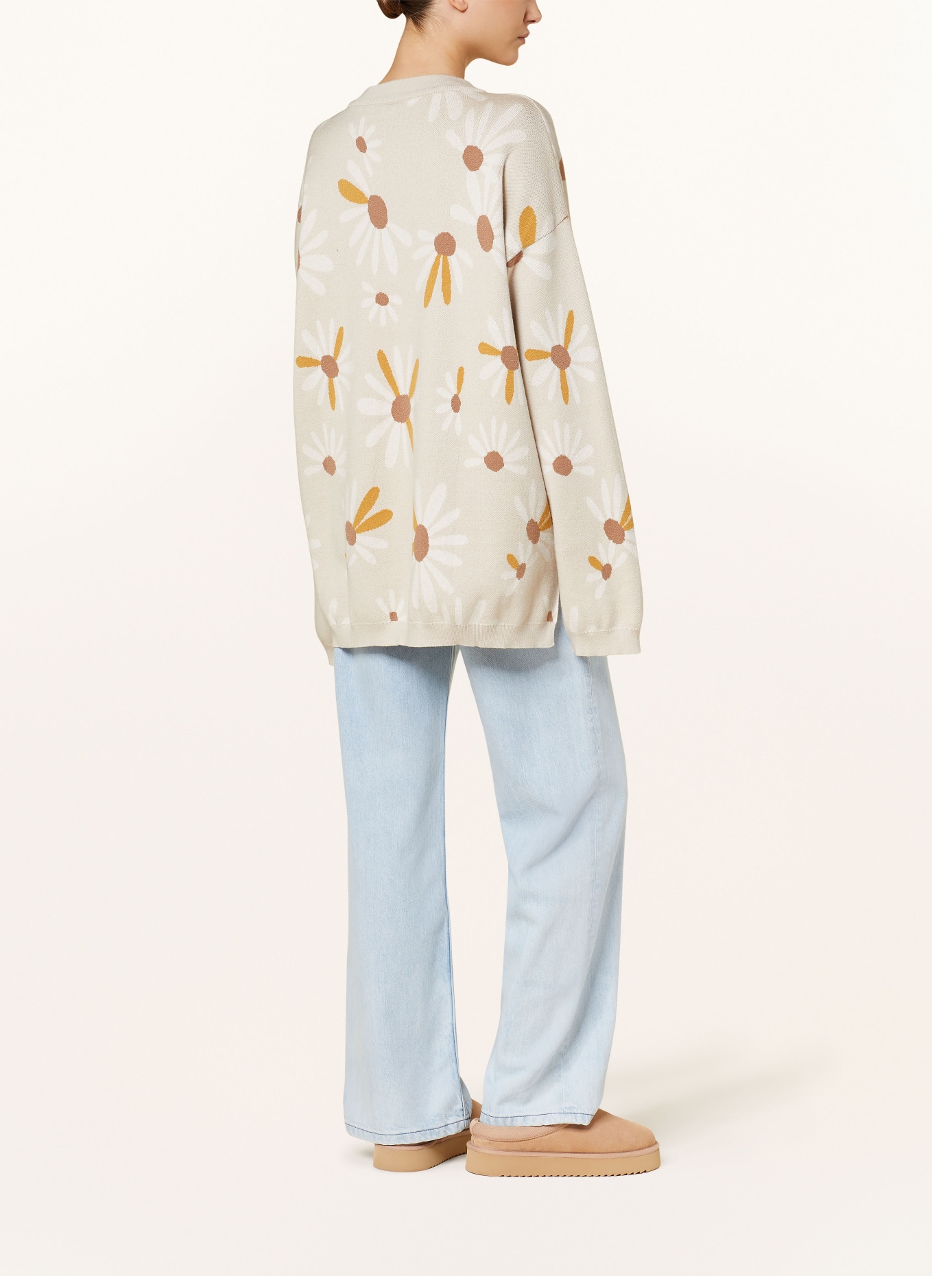 KARO KAUER Oversized-Pullover, Farbe: BEIGE (Bild 3)