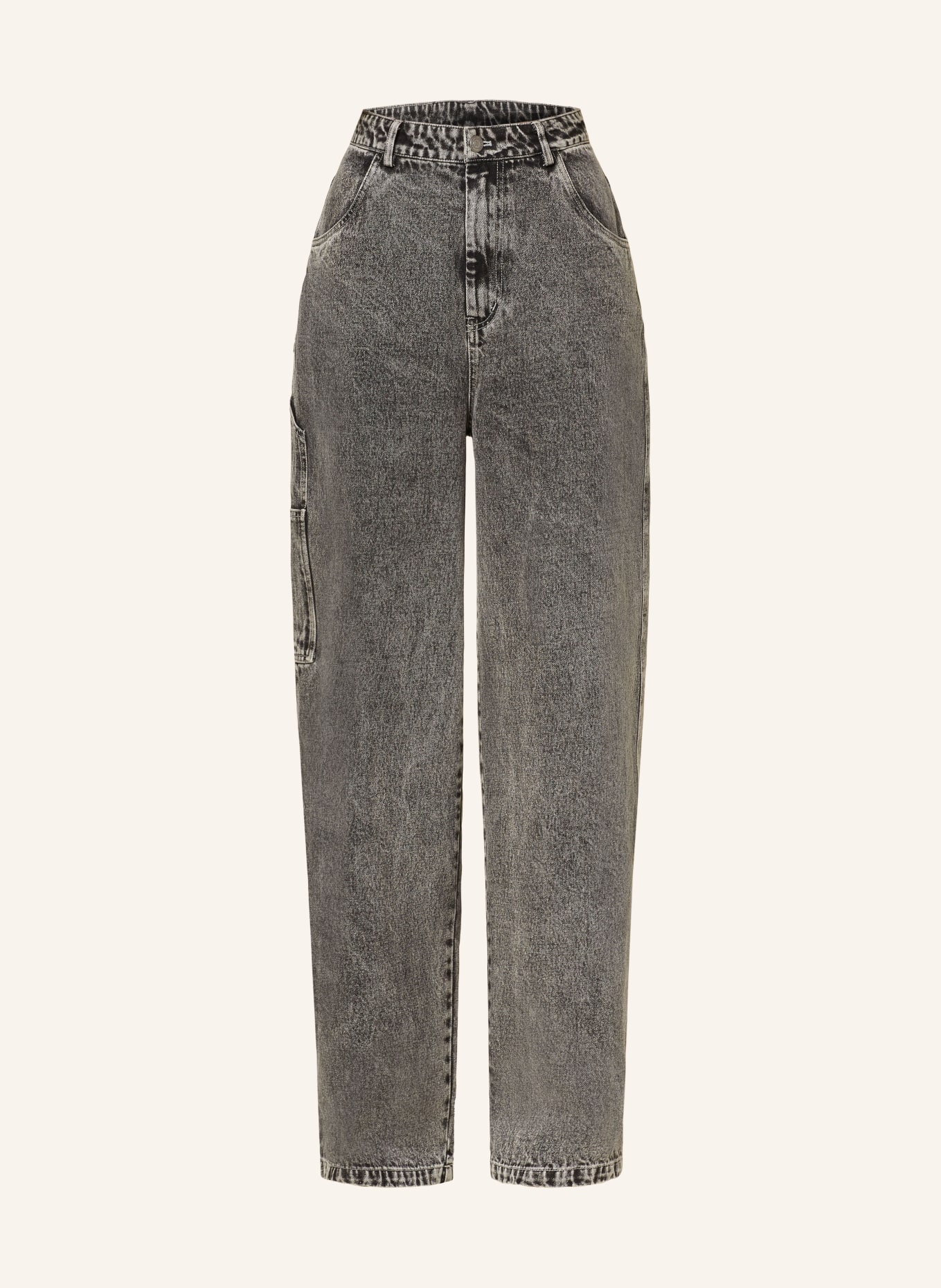 KARO KAUER Straight Jeans, Farbe: 835 Black Denim (Bild 1)