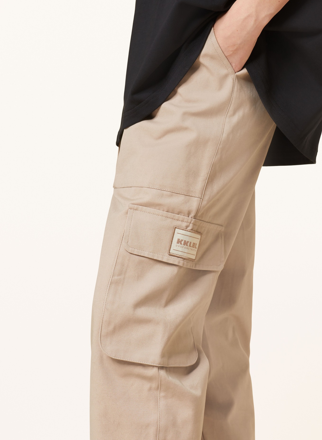 KARO KAUER Cargo pants, Color: BEIGE (Image 5)