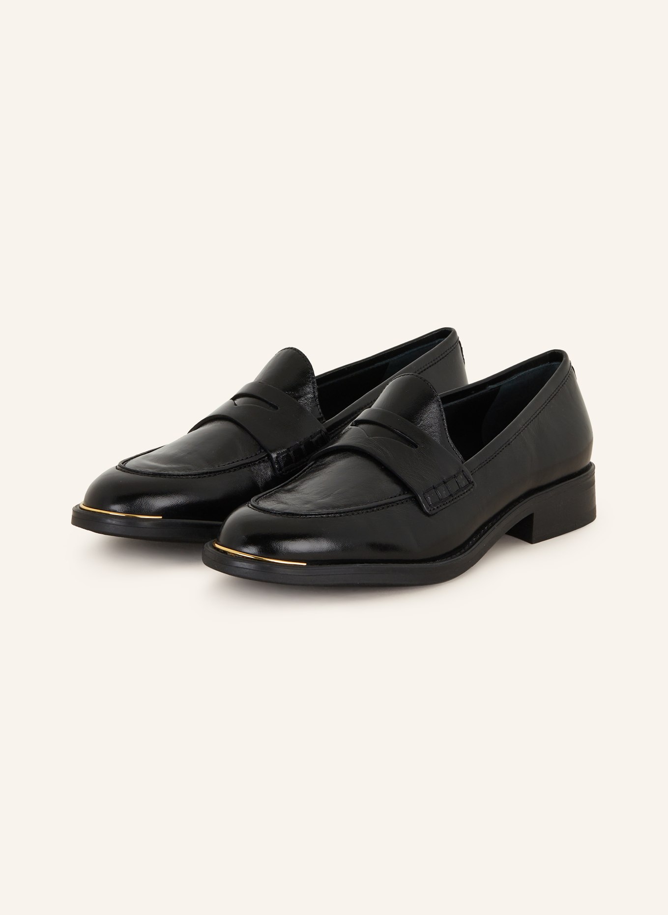 GIUSEPPE ZANOTTI DESIGN Penny loafers, Color: BLACK (Image 1)