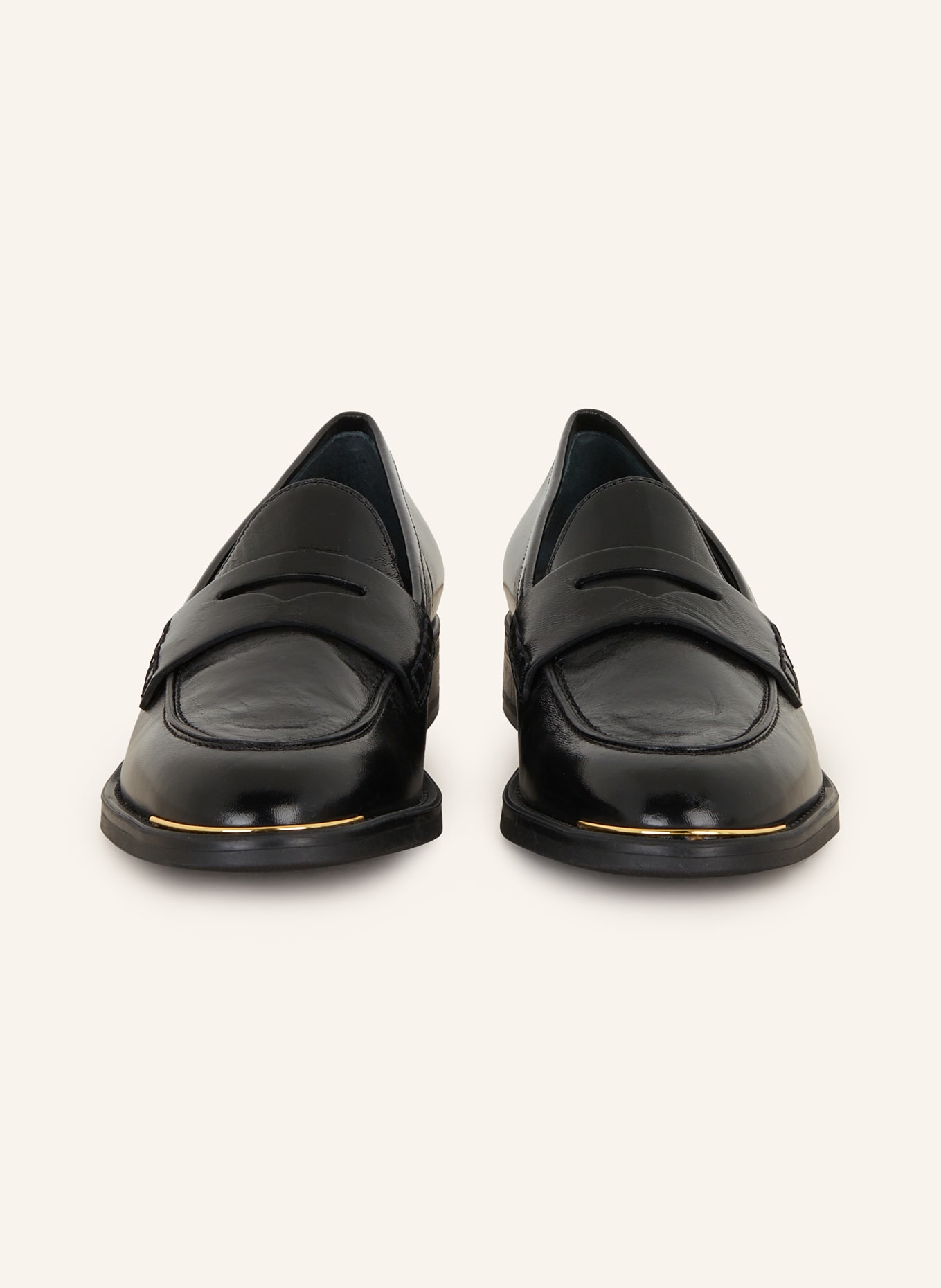 GIUSEPPE ZANOTTI DESIGN Penny loafers, Color: BLACK (Image 3)