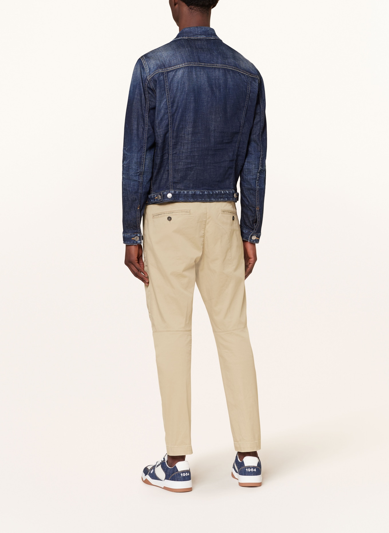 DSQUARED2 Chinos, Color: LIGHT YELLOW (Image 3)
